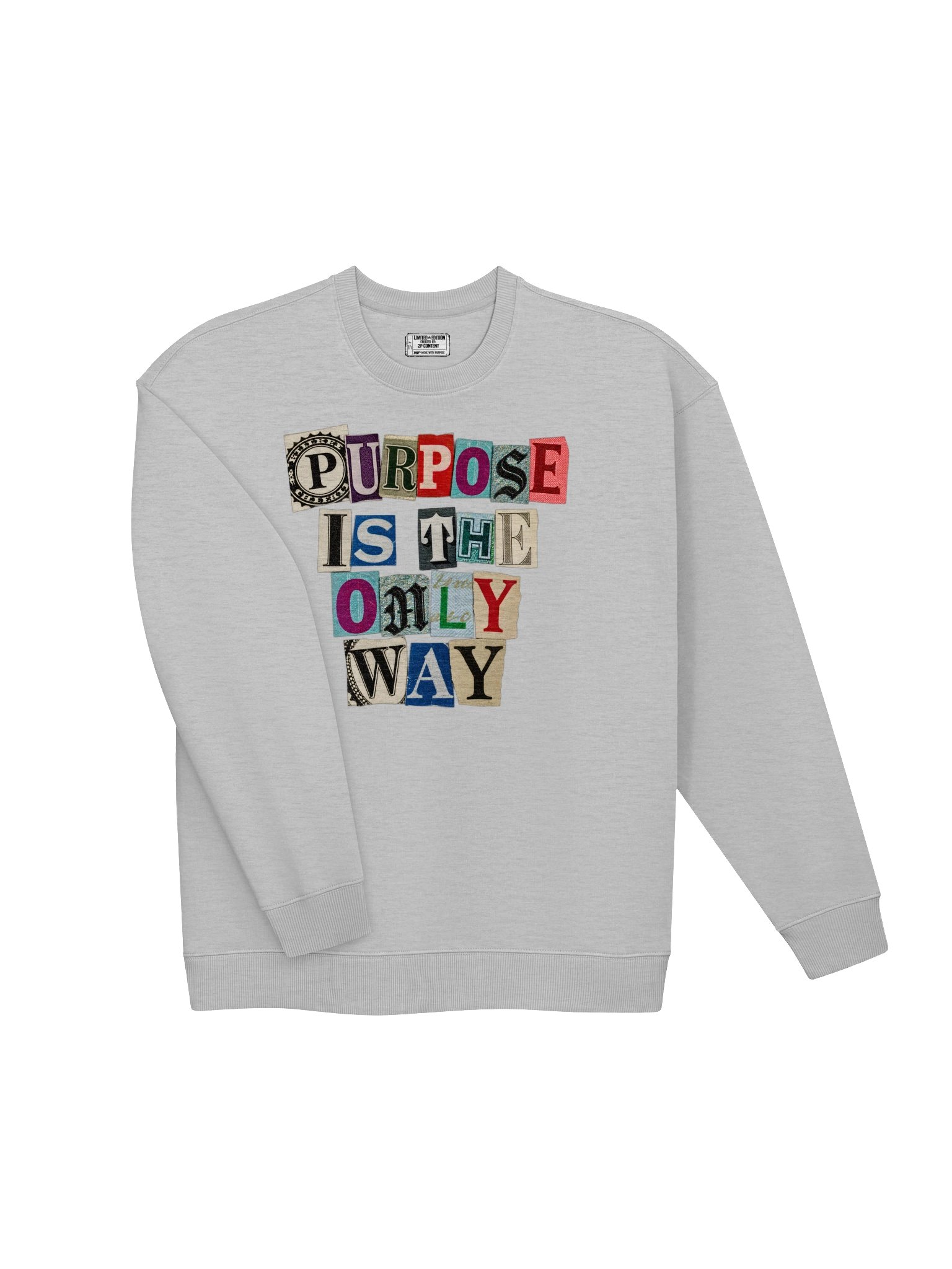 Purpose Is the Only Way Oversized Sweatshirt product image (3)
