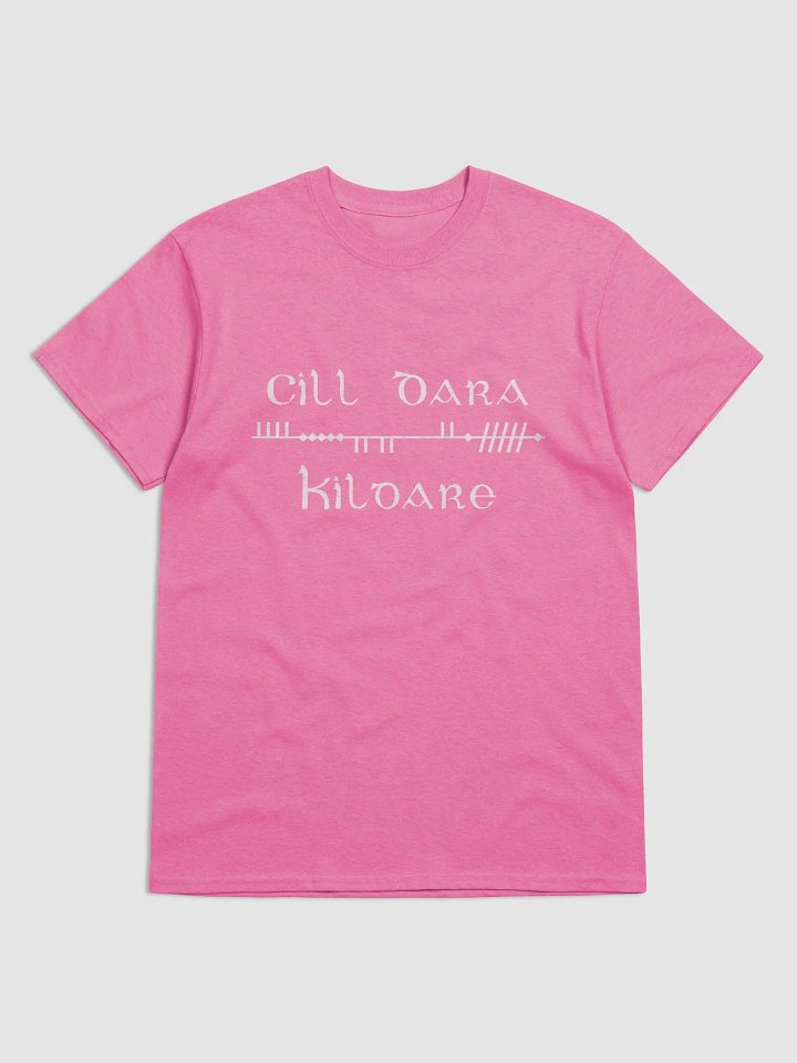 Kildare/Cill Dara Scholastic style Ogham printed T-shirt product image (7)