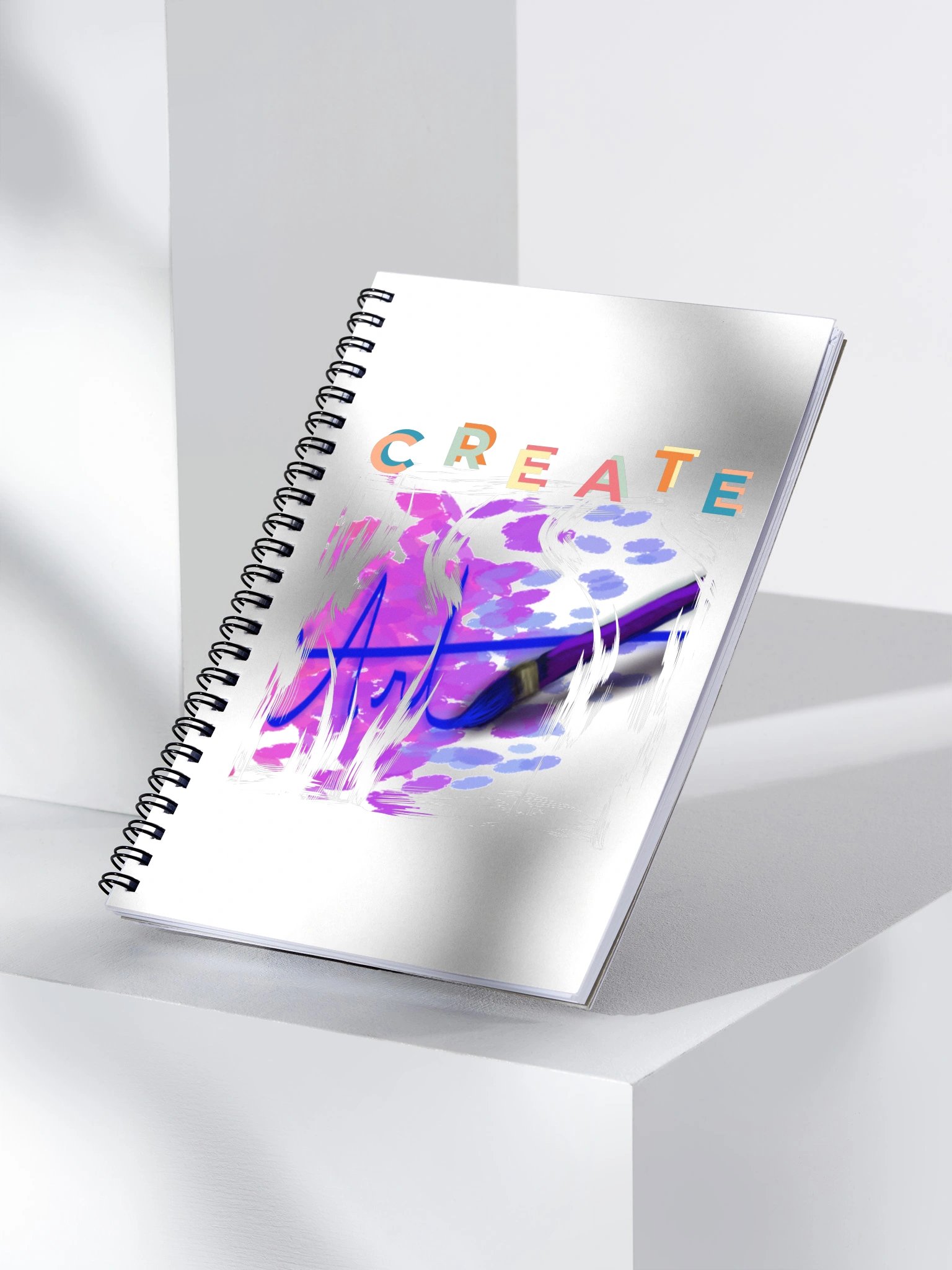 "Create Art" Spiral Notebook product image (3)