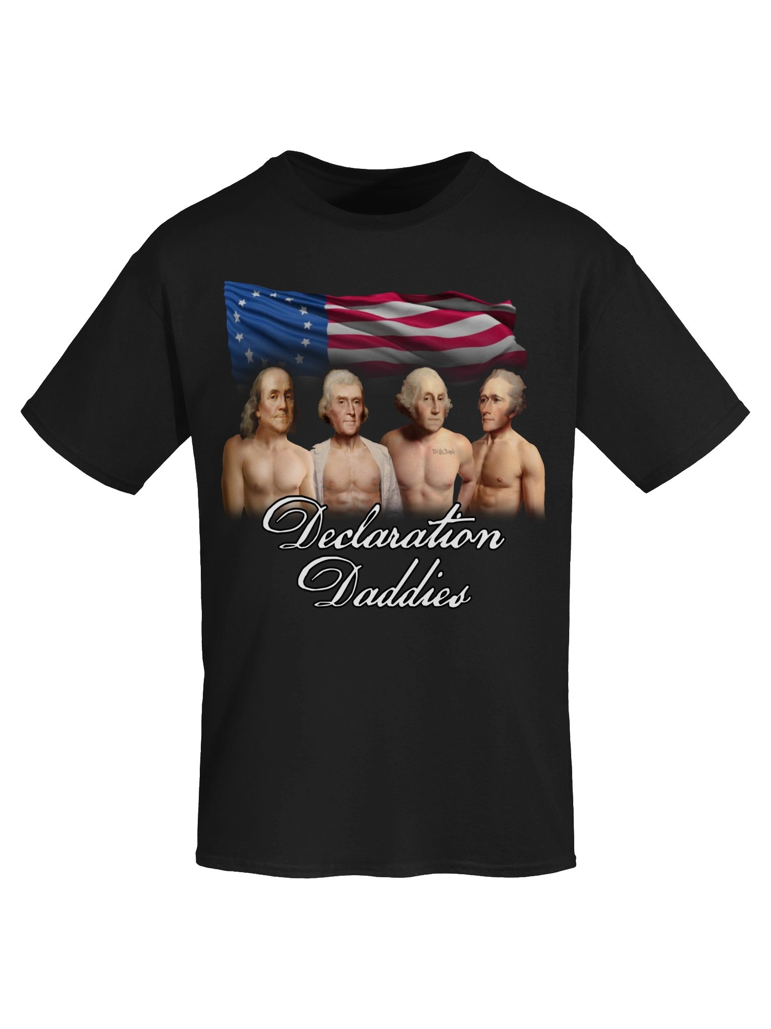 Declaration Daddies - Funny 4th of July Founding Fathers America 250 T-Shirt product image (37)