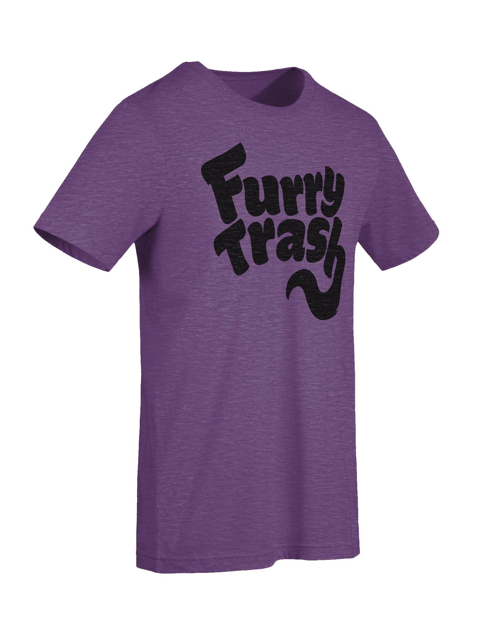 Furry Trash Supersoft Tee - Bubble Logo (Black Print) product image (90)