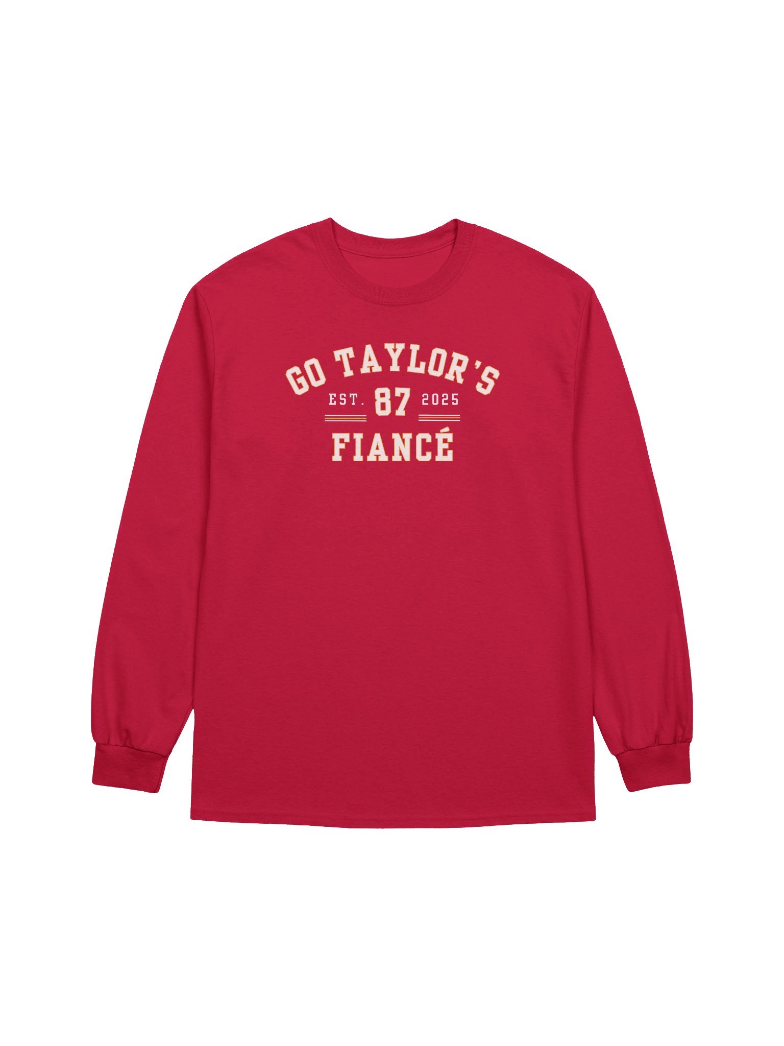 Go Taylor's Fiancé Long Sleeve Tee - Ring Season Collection product image (2)