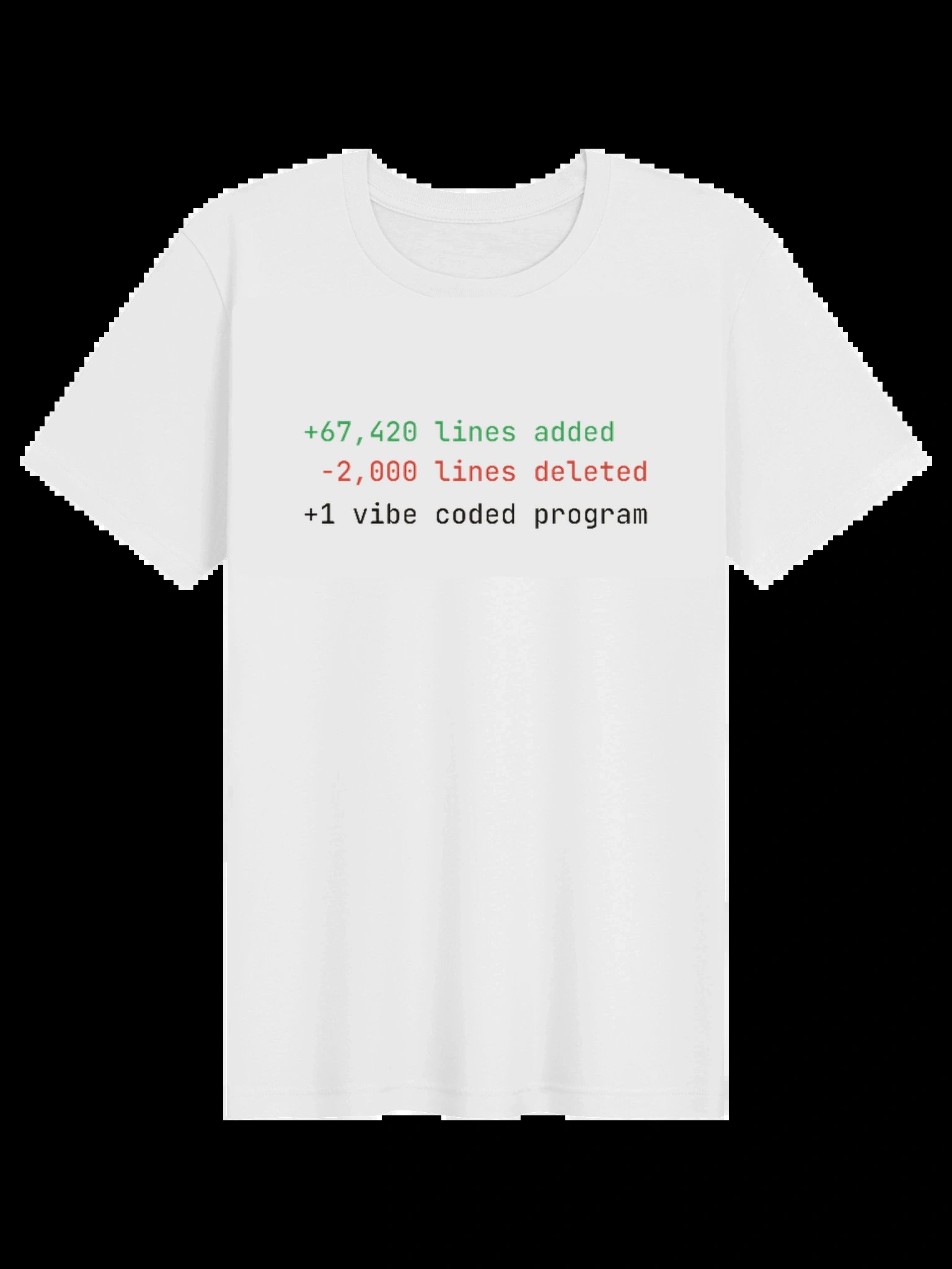 Vibe Coded Program Tee product image (1)