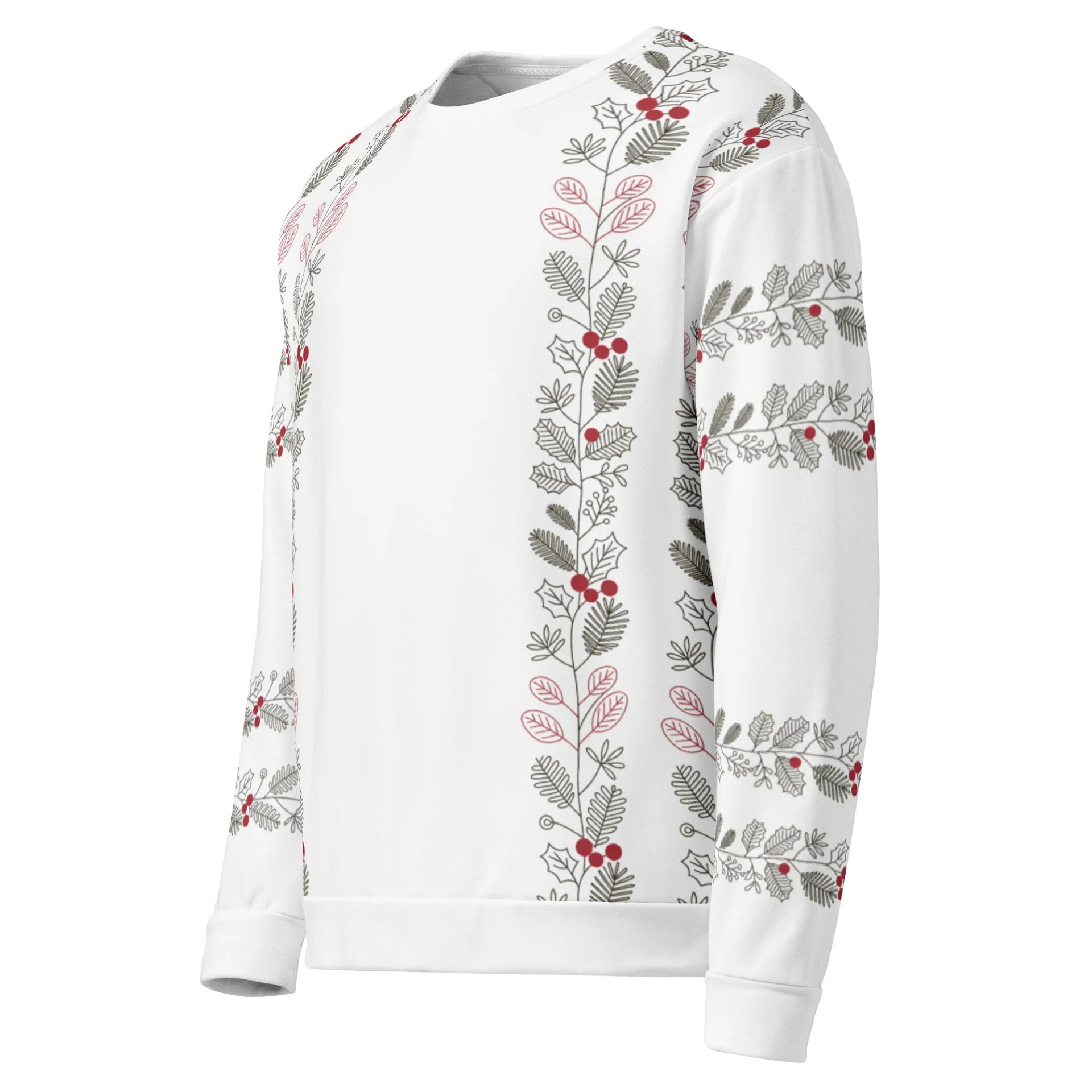 Winter Garland White Sweatshirt product image (6)
