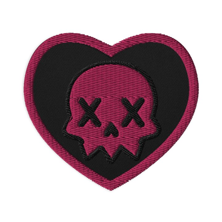 I <3 Skulls Patch product image (1)