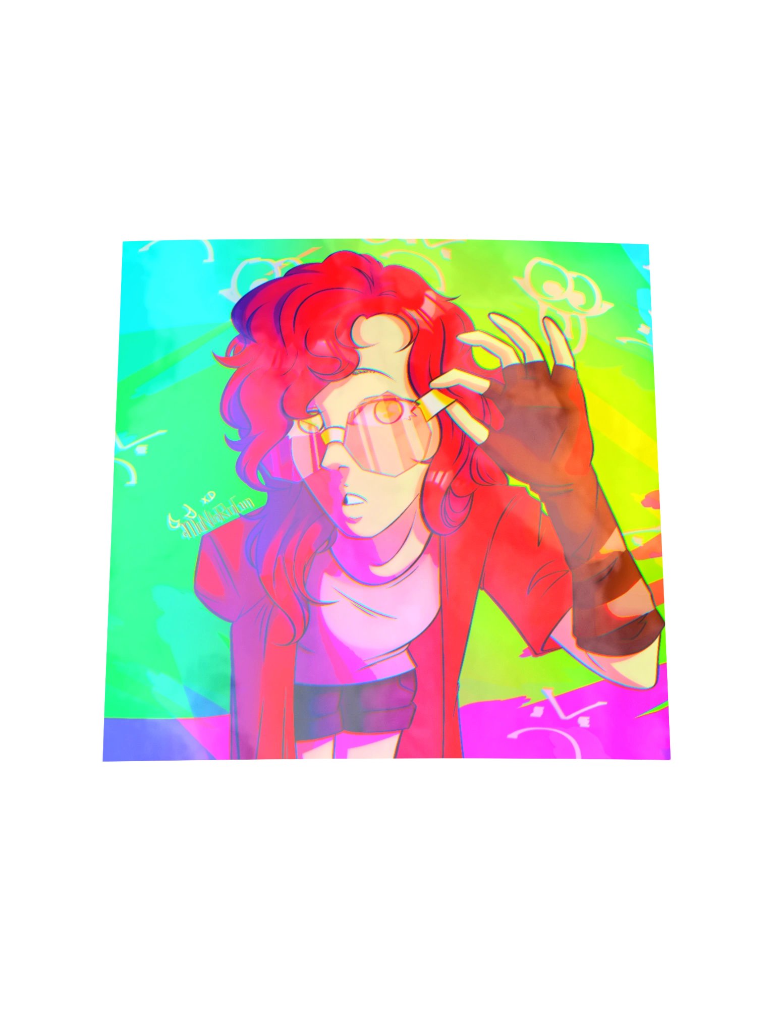Cover Girl - Special Holographic Sticker product image (1)