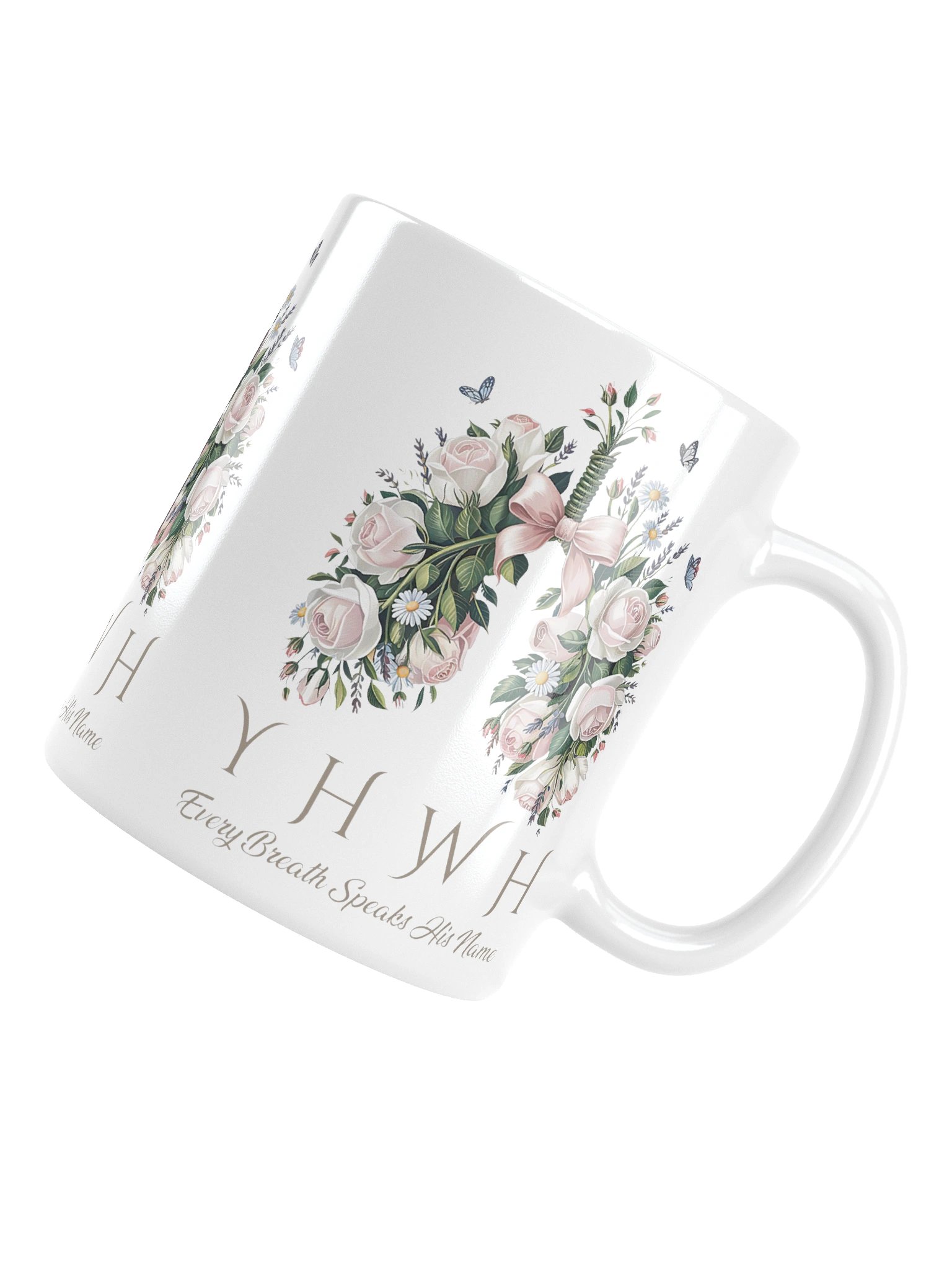 YHWH Pink Rose Mug product image (13)