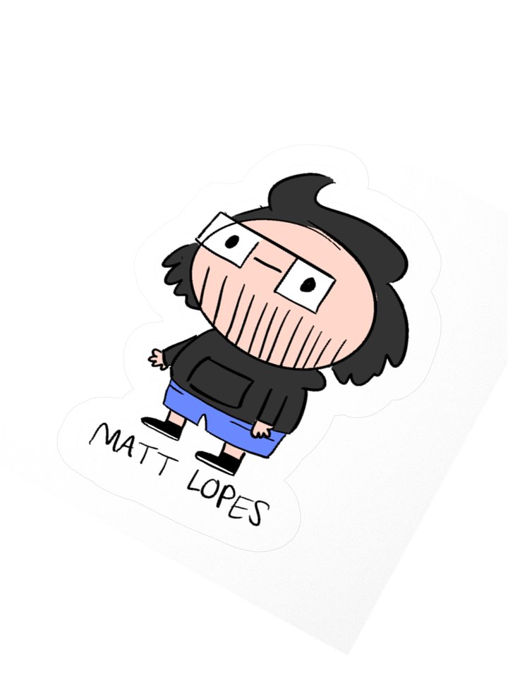 Matt Lopes Full Body Sticker product image (4)