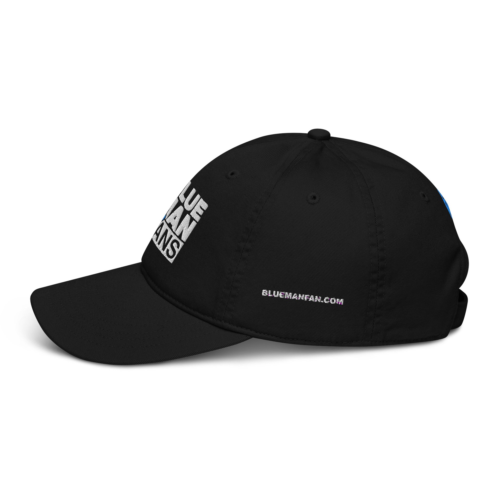 Blue Man Fans Hand Embroidered 3D Puff with Extended Logos product image (3)
