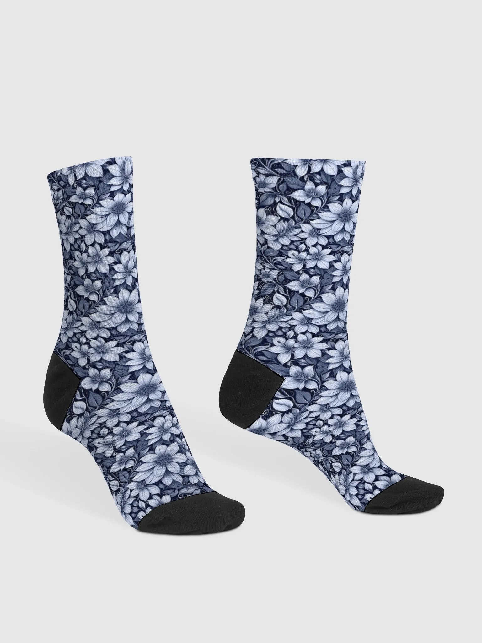 Indigo Flowers Socks product image (3)