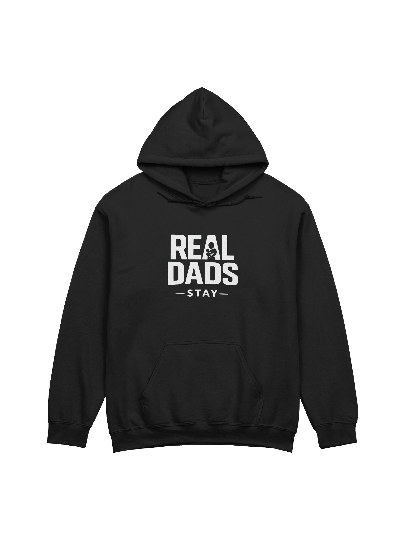 Real Dads Stay Classic Hoodie product image (1)
