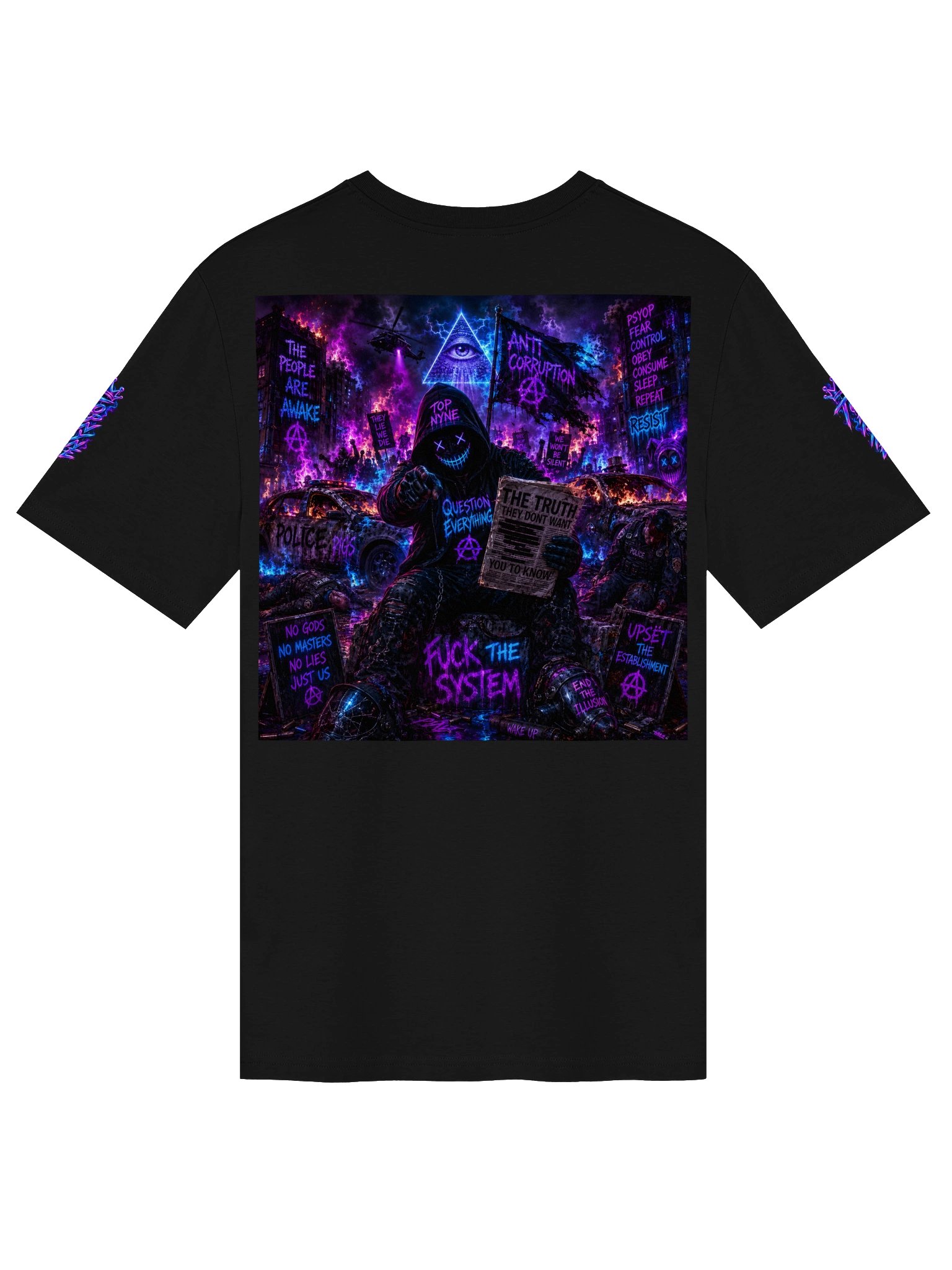 F The System short sleeve T product image (2)