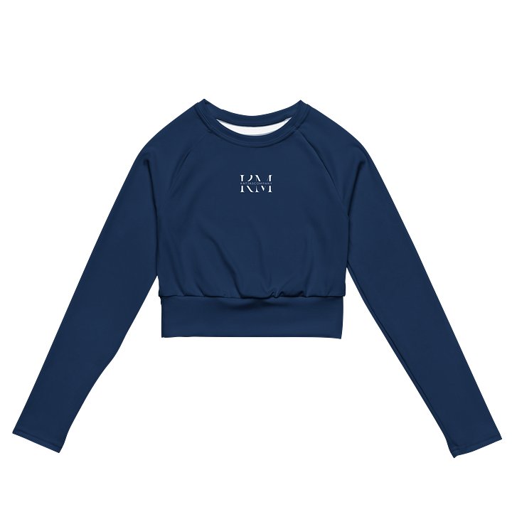 KC Cropped Longsleeve -dark blue- product image (2)