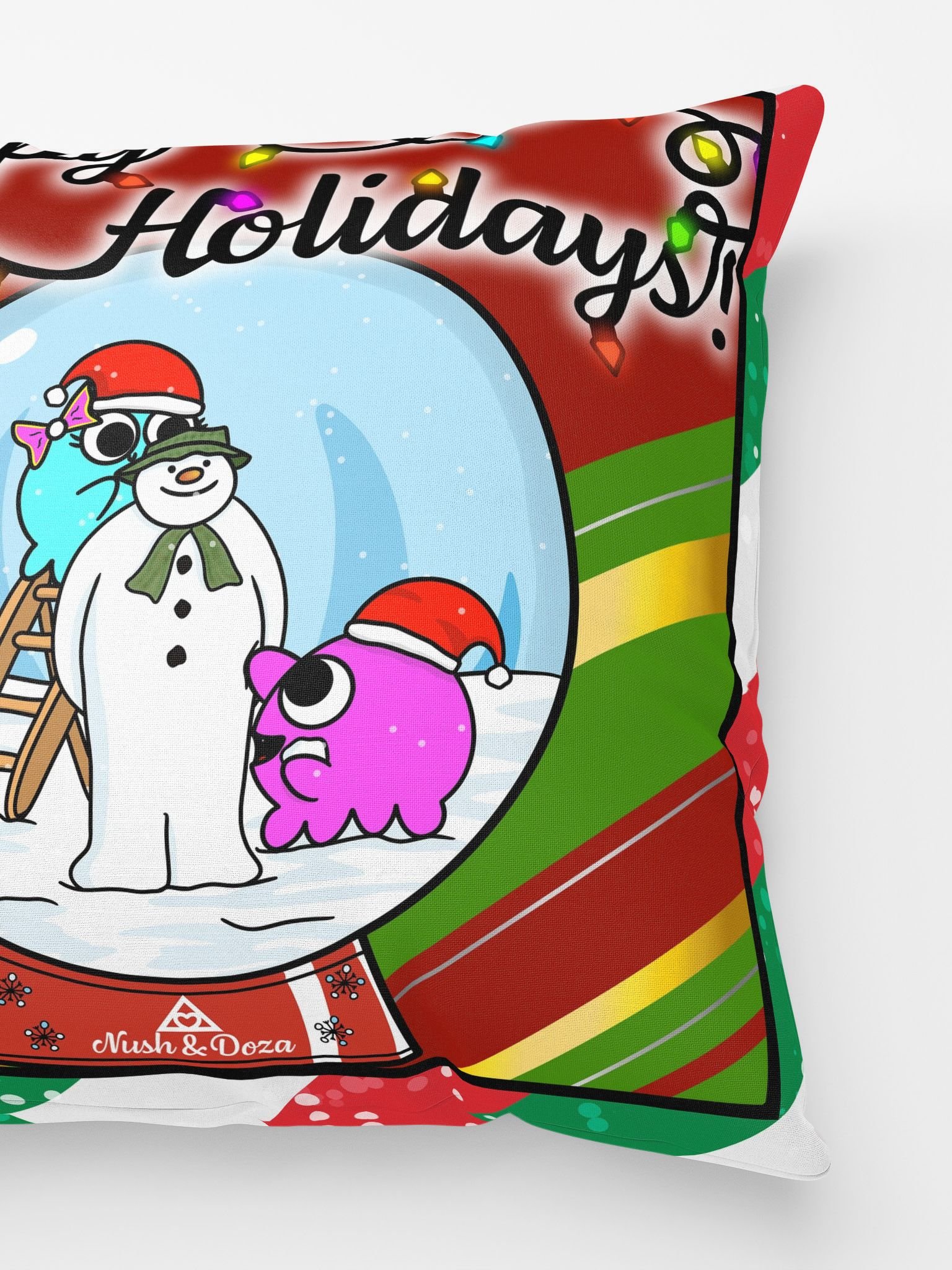 Globby Holiday Pillow product image (15)