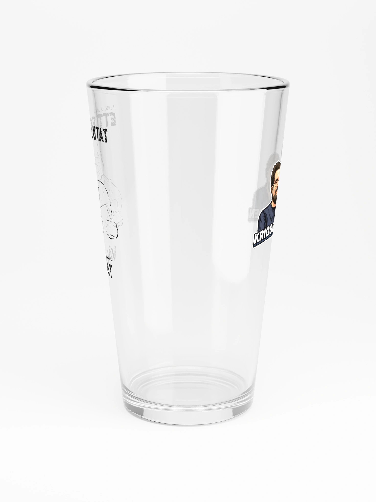 Framåtlutat våldsmandat - Ölglas (signed by @Kluddniklas!) product image (4)