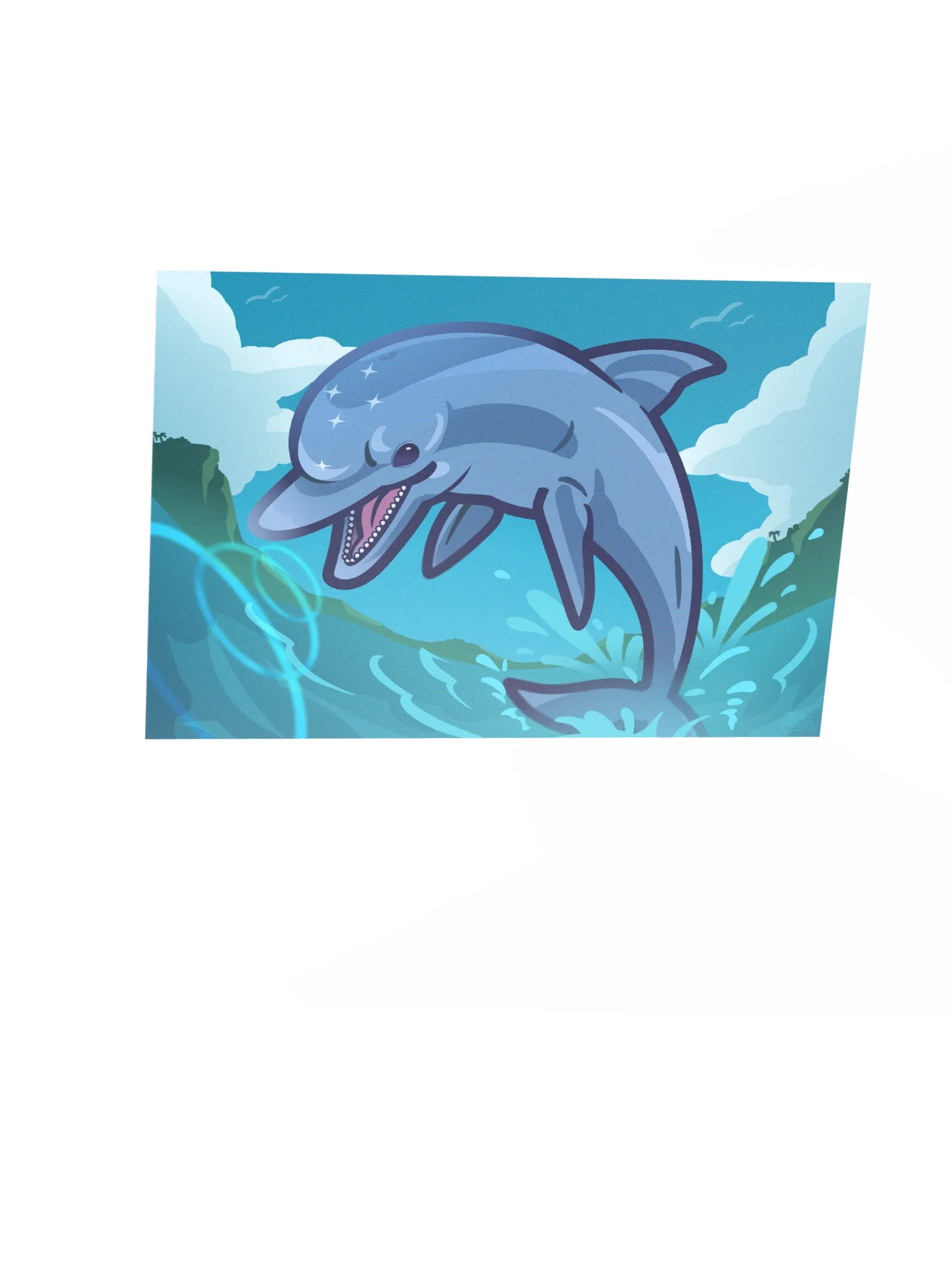 Do a Dolphin Flip - Print product image (6)