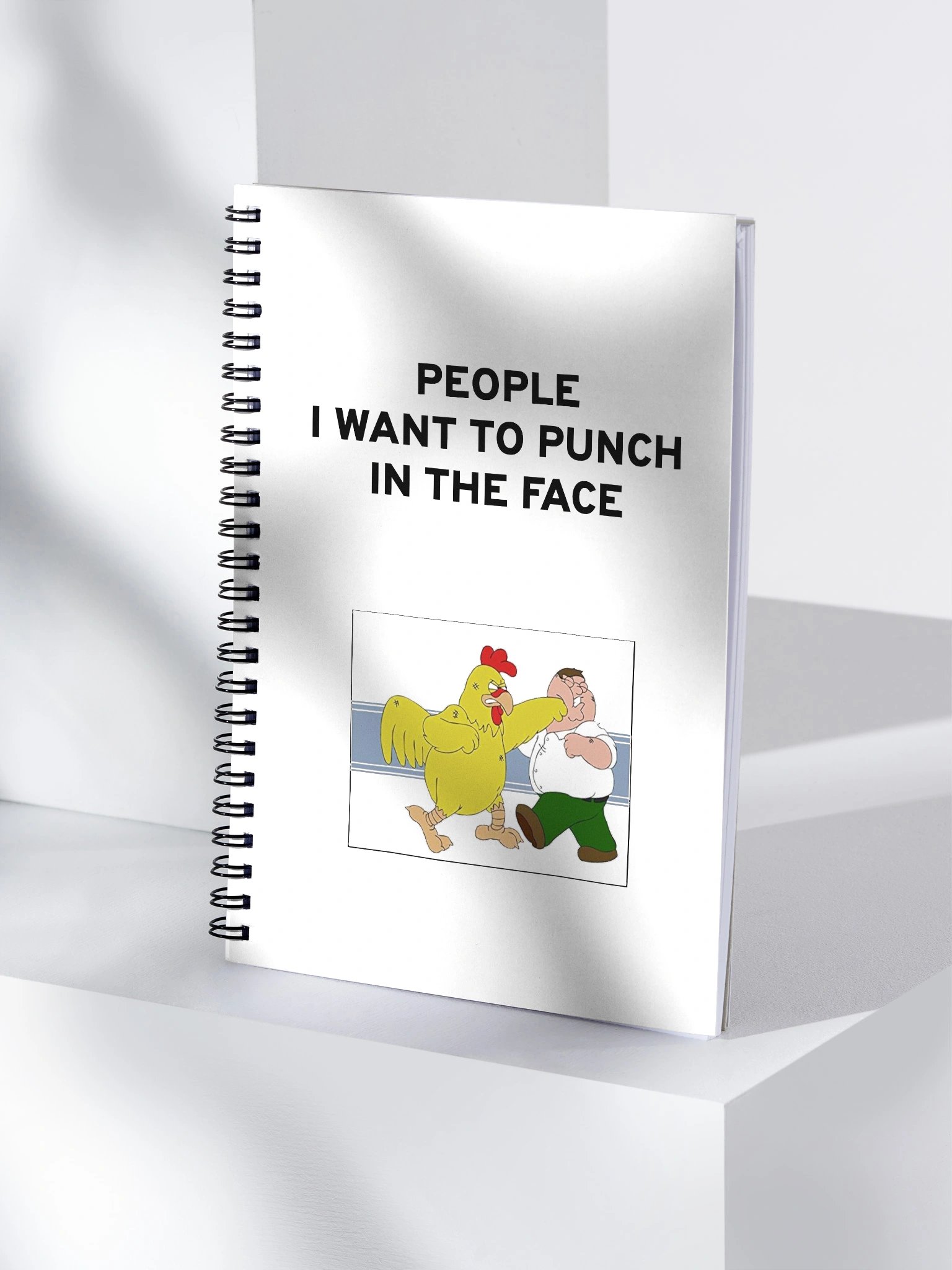 People I Want To Punch In The Face - Spiral Notebook product image (4)