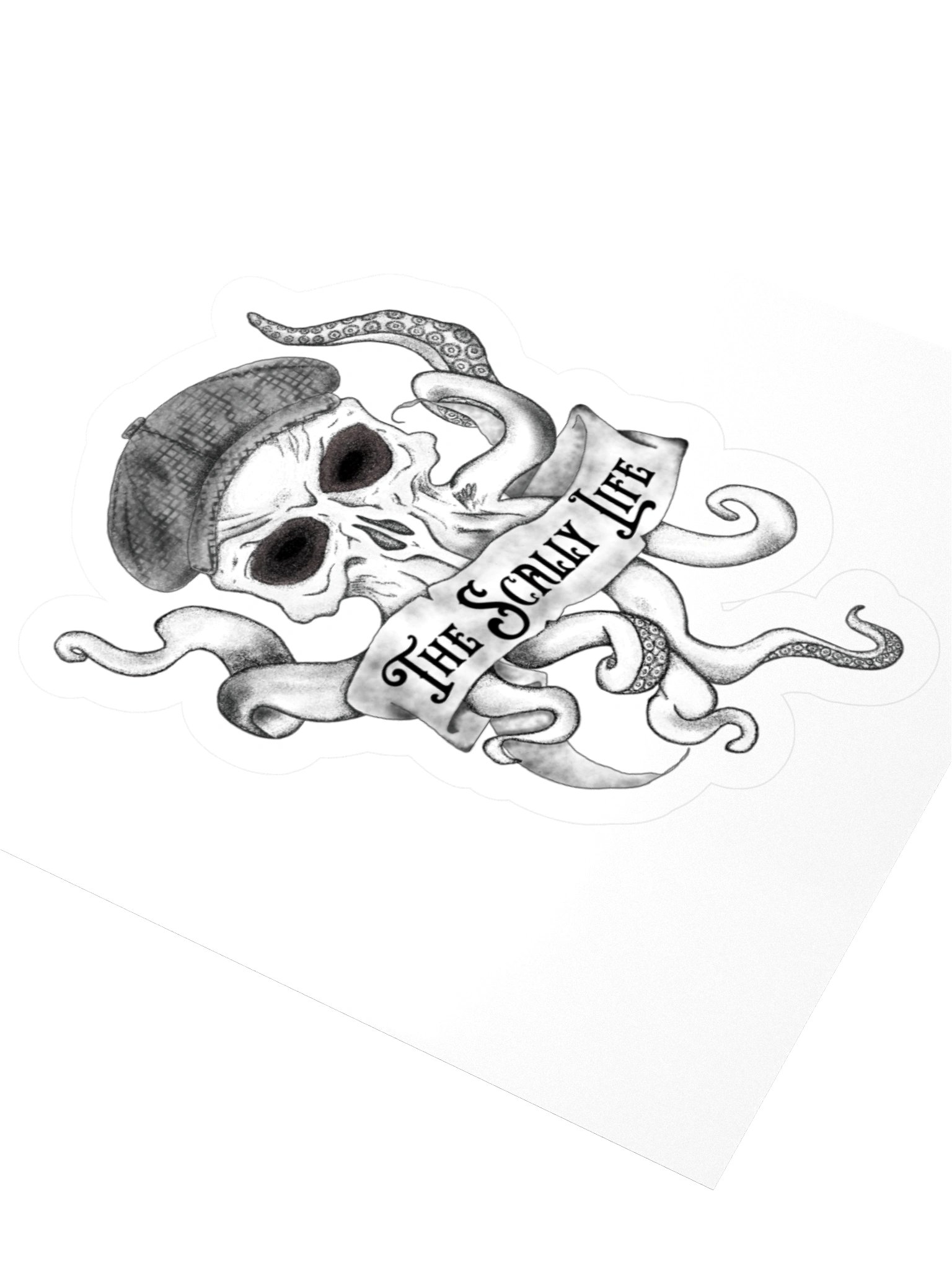 Kraken Skull Sticker | The Scally Life No. 1 product image (3)