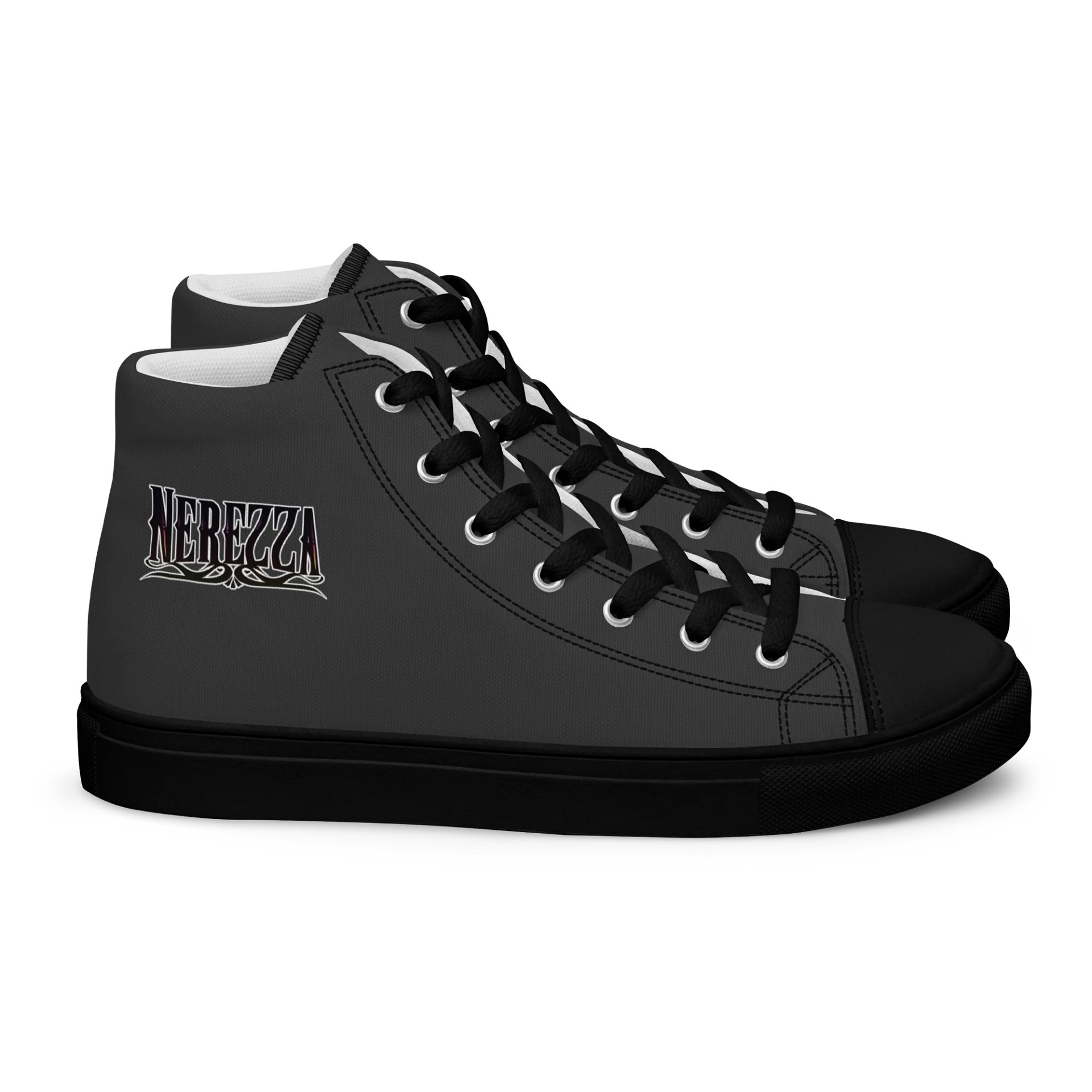 Nerezza Logo Hi-Tops Gray product image (2)