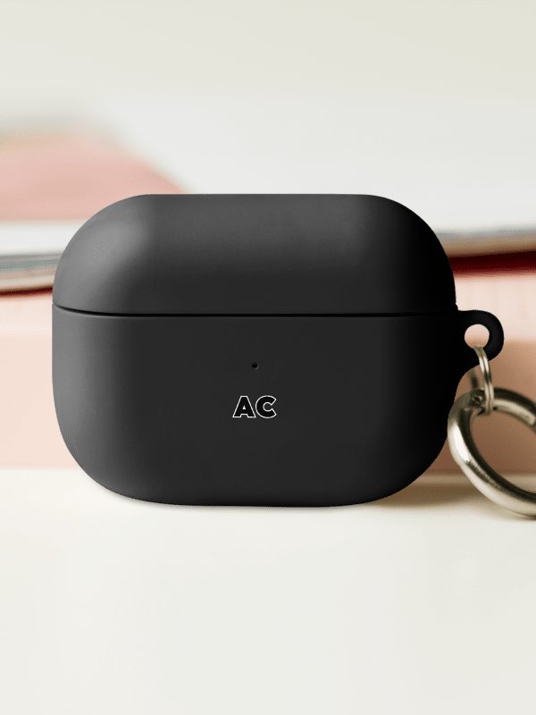 AC Essential AirPods Case Logo Black product image (3)