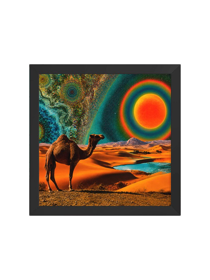 Psychedelic 1960s inspired wallart (Limited Edition) product image (1)