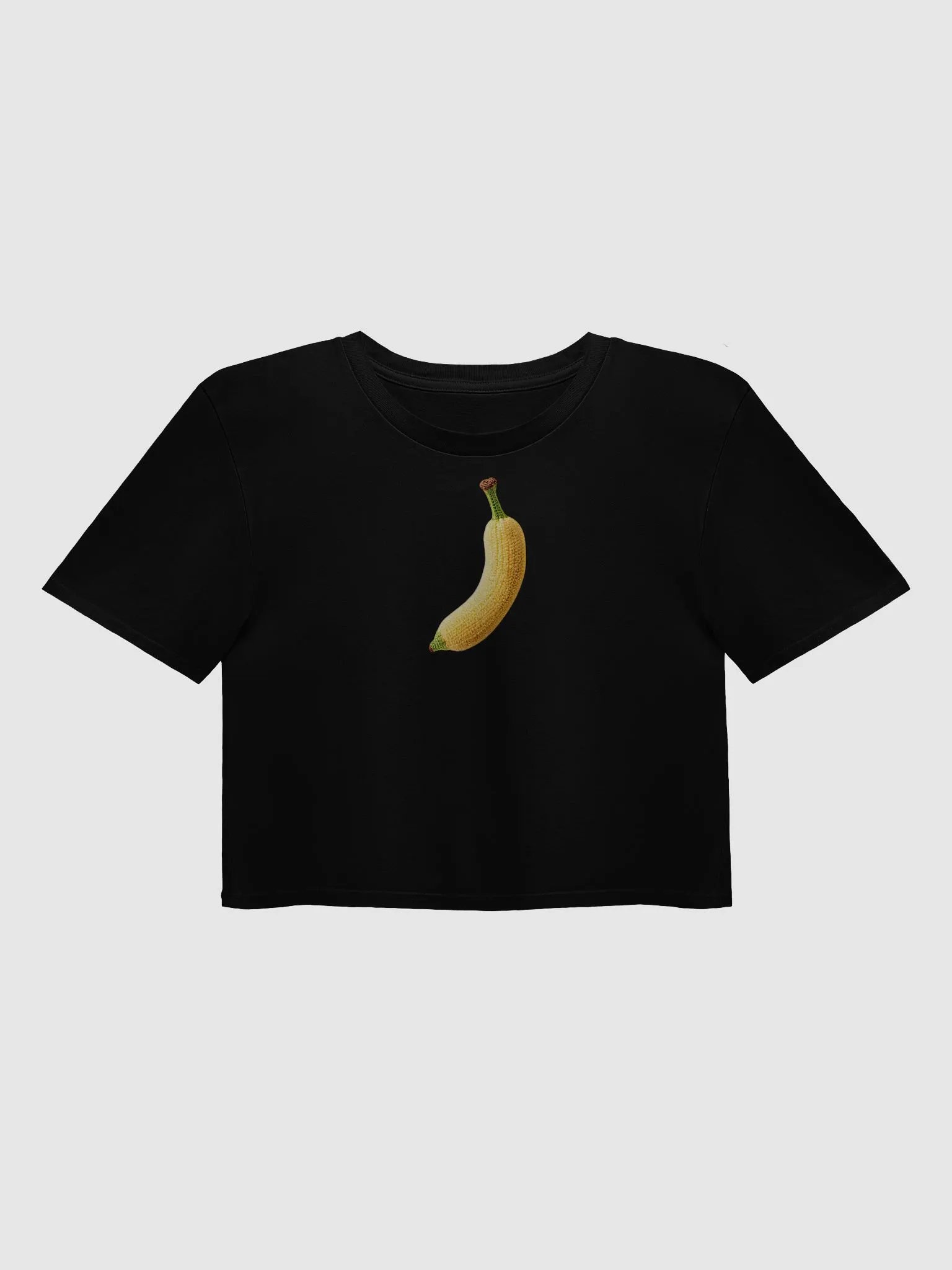 CozyAvocado Women's Premium Banana Crop Top #2 product image (1)