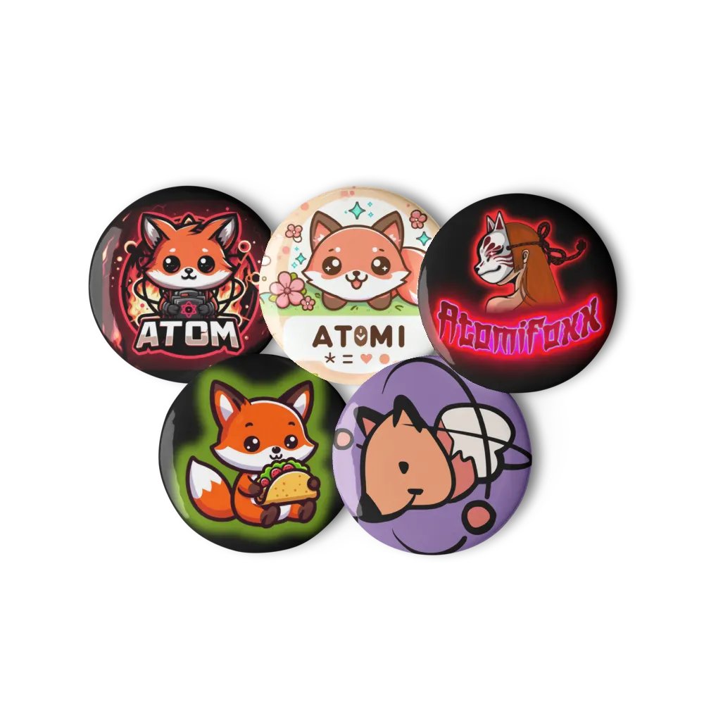 5 Pin buttons Style 1 product image (11)