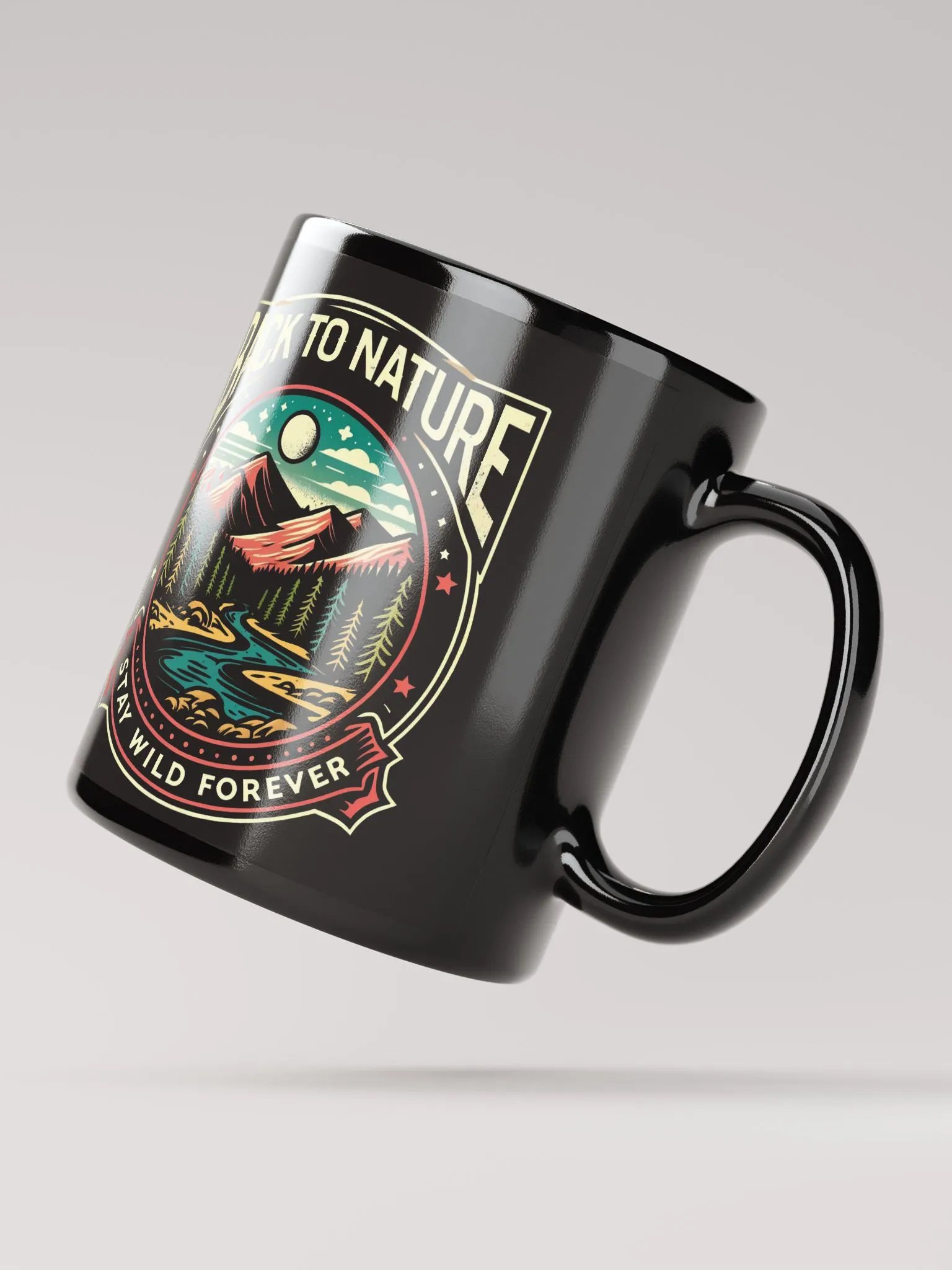 Stay Wild: Back to Nature Adventure Mug product image (5)