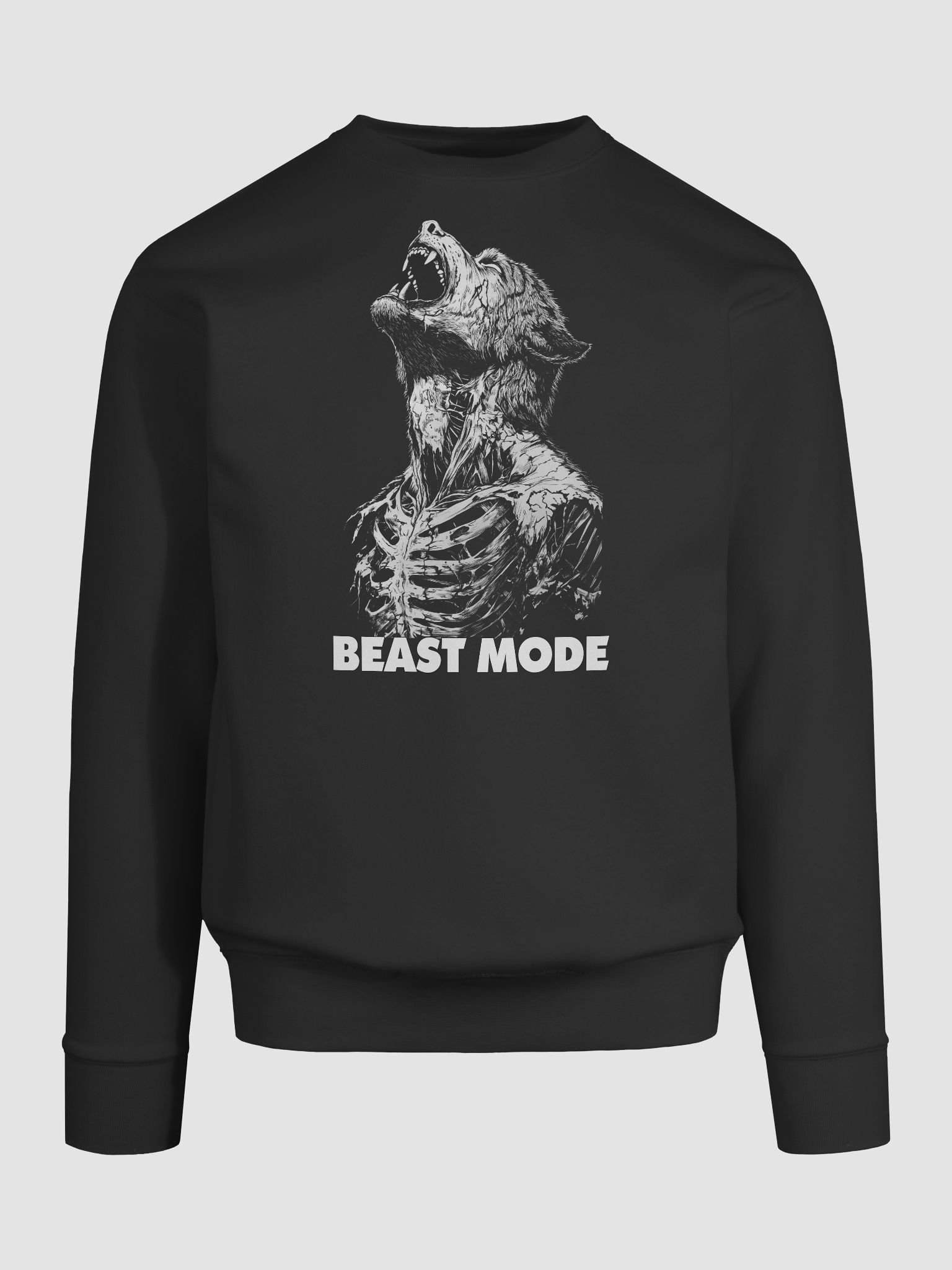 Beast Mode - Werewolf Howling Transformation Monster Horror sweatshirt product image (9)