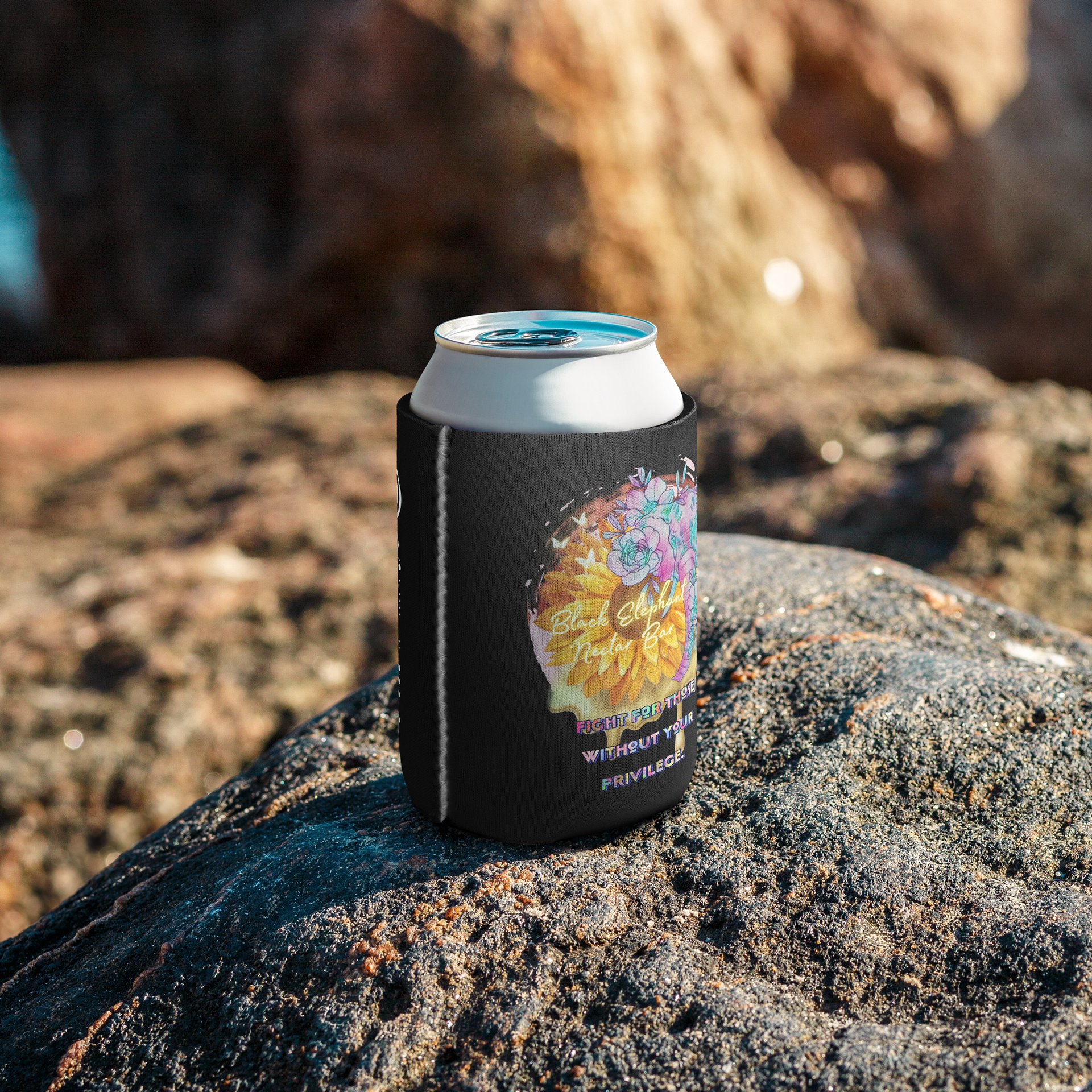 Fight For Those Without Your Privilege Insulated Can Sleeve product image (6)