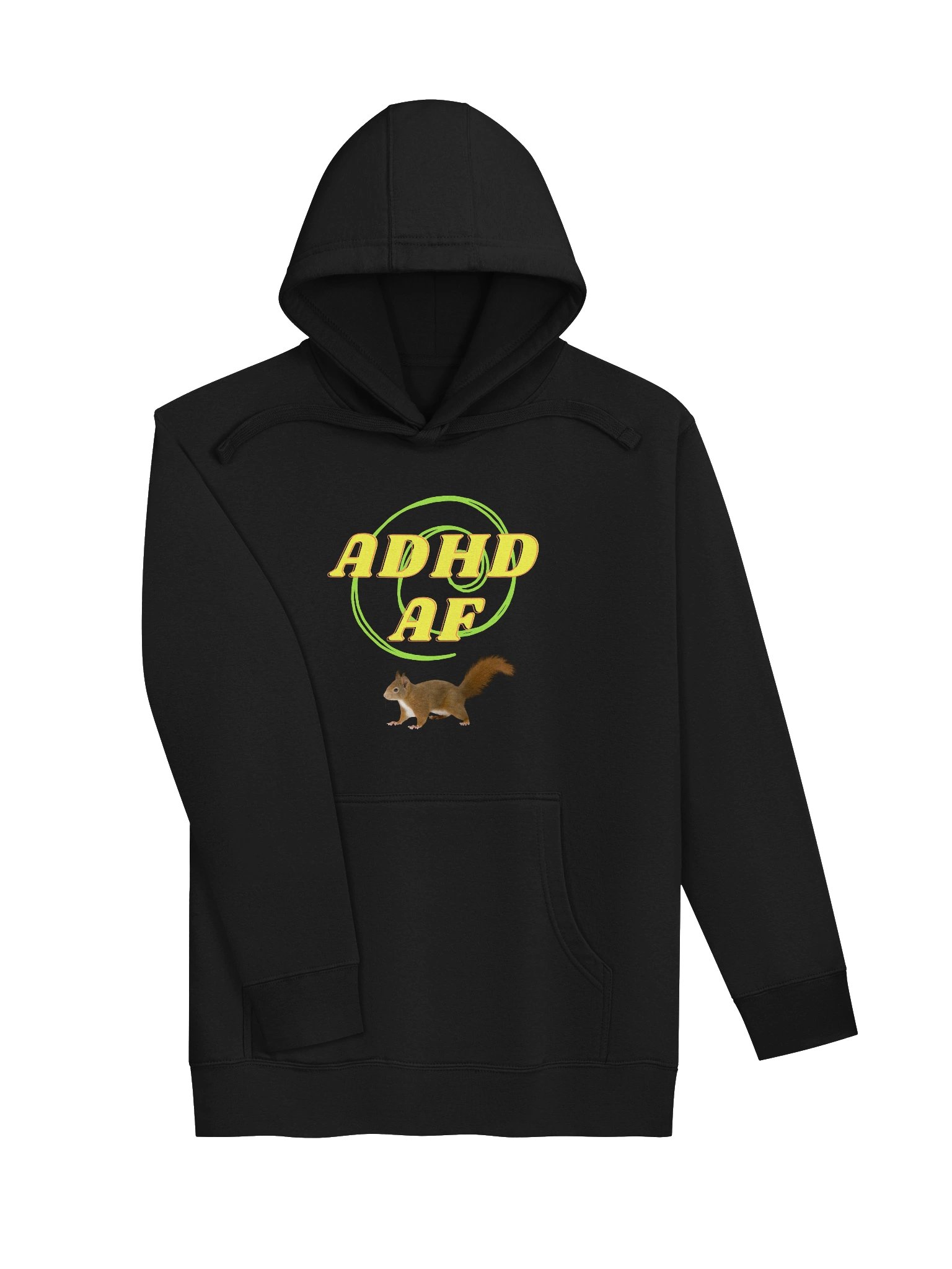 ADHD AF Green Swirl Hoodie product image (3)