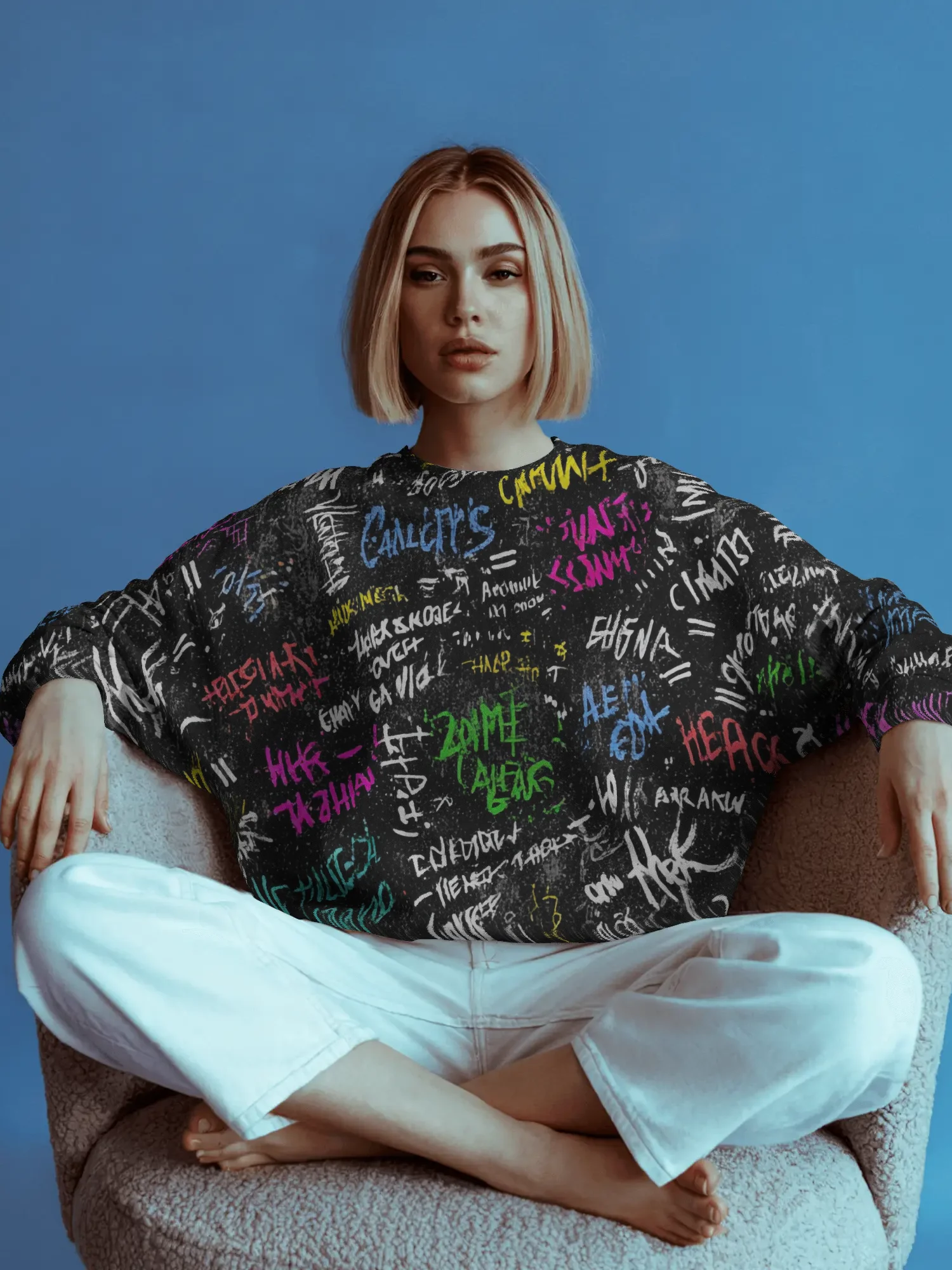 PSYCHO – Thought Loop – Unisex Sweatshirt product image (4)