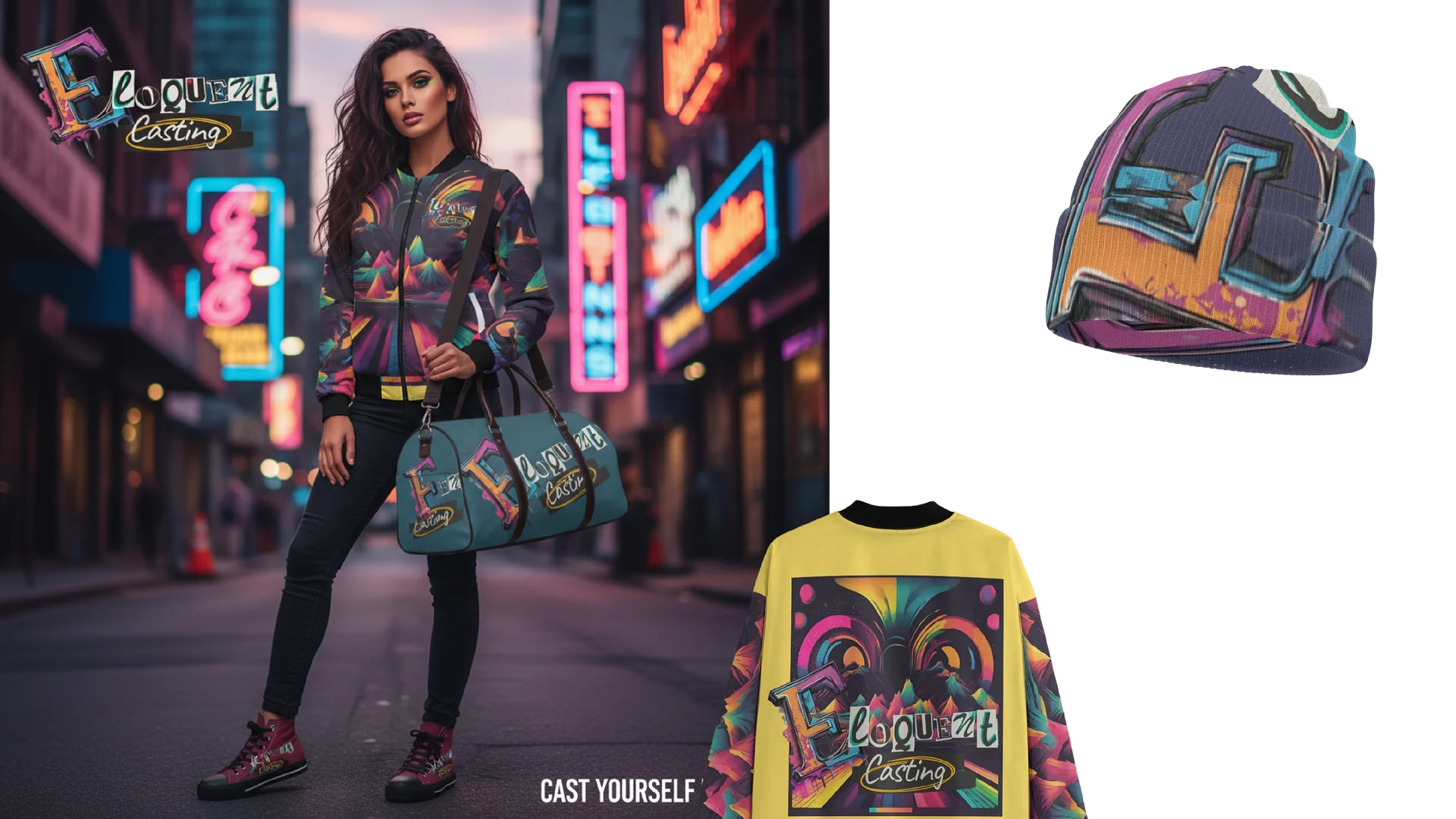 THE ELOQUANT DUFFLE: CAST YOURSELF product image (1)