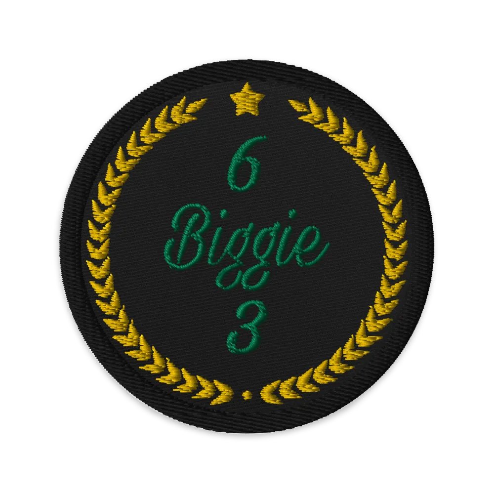 Biggie63 Star Wreath Patch product image (1)