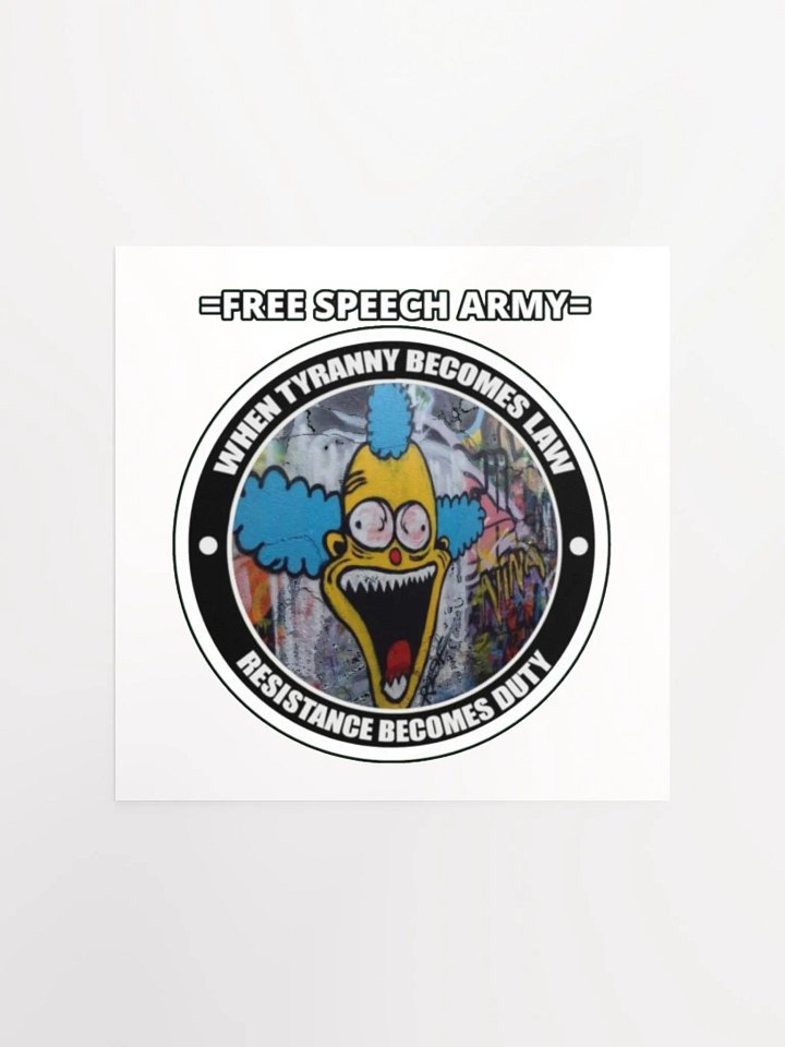 FREE SPEECH ARMY product image (1)
