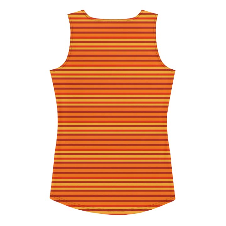 Rays of Warmth Striped Women's Tank Top product image (2)