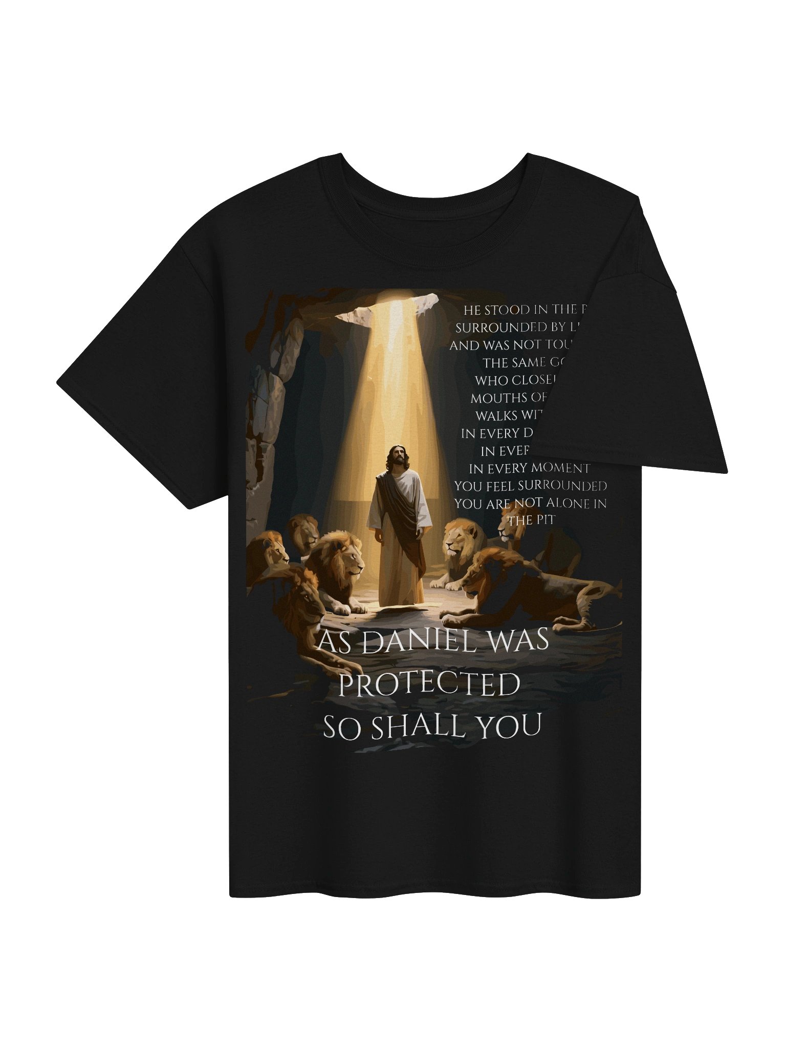 Daniel in the Lions’ Pit Faith Tee product image (4)