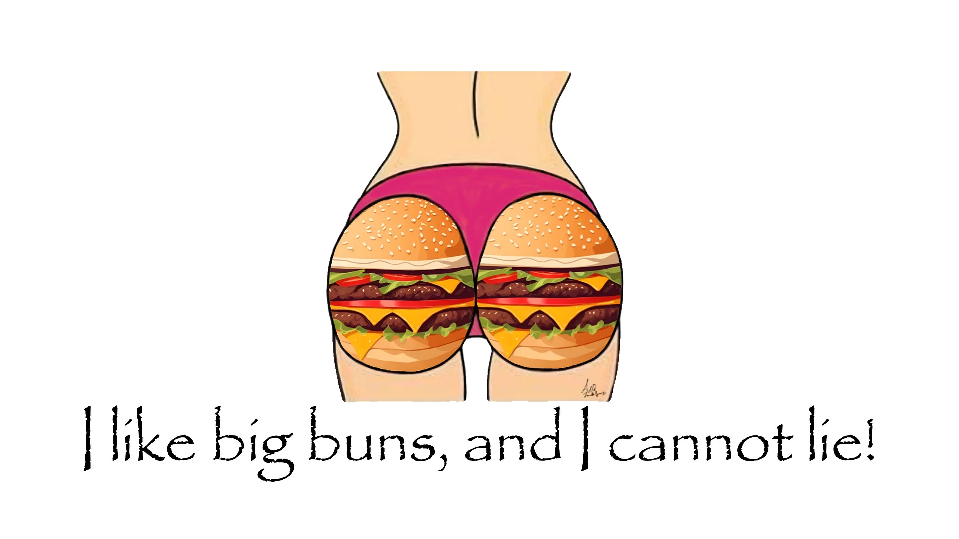 I Like Big Buns, And I Cannot Lie! COLORED MUG product image (71)