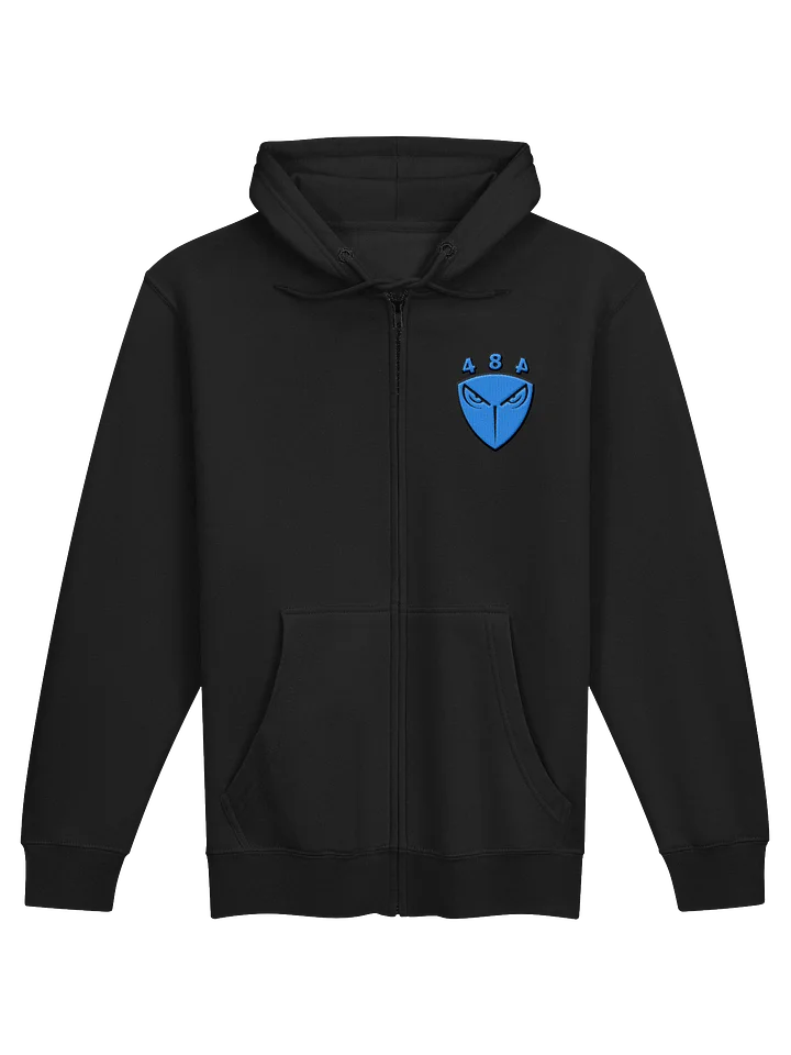 484 Face Logo Embroidered Zip Hoodie product image (1)