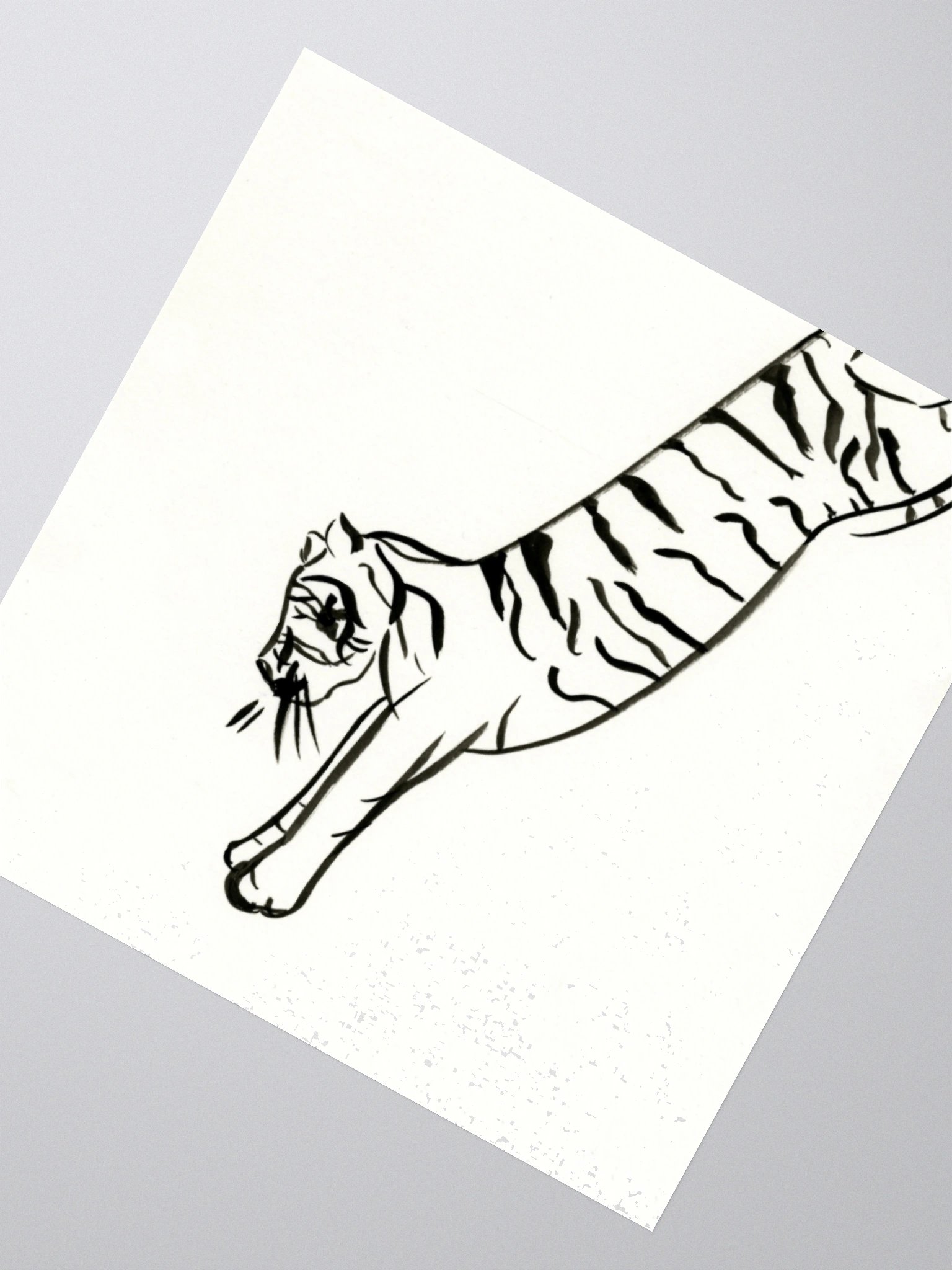 Jumping Tiger Sticker product image (4)