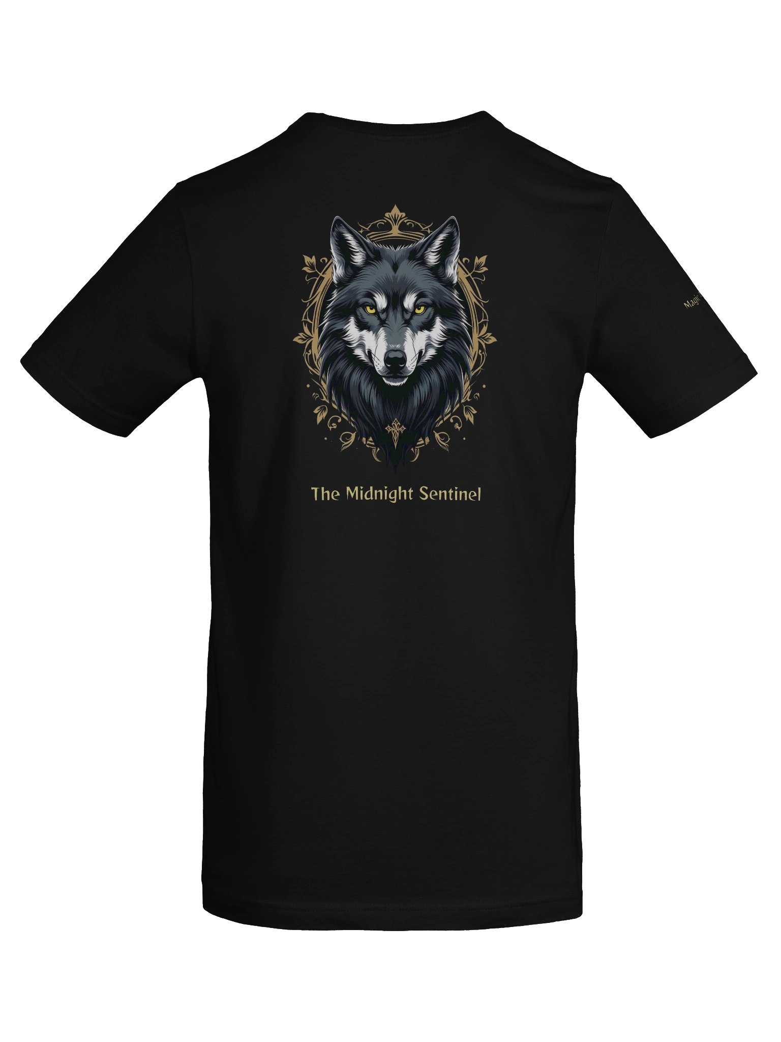 Wolf – The Midnight Sentinel - Magic Animals T-Shirt product image (7)