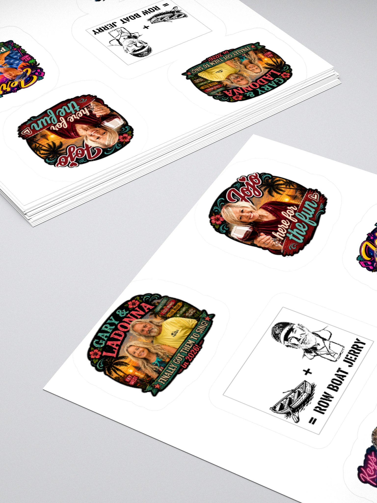 Character Vinyl Sticker Pack 4 product image (4)