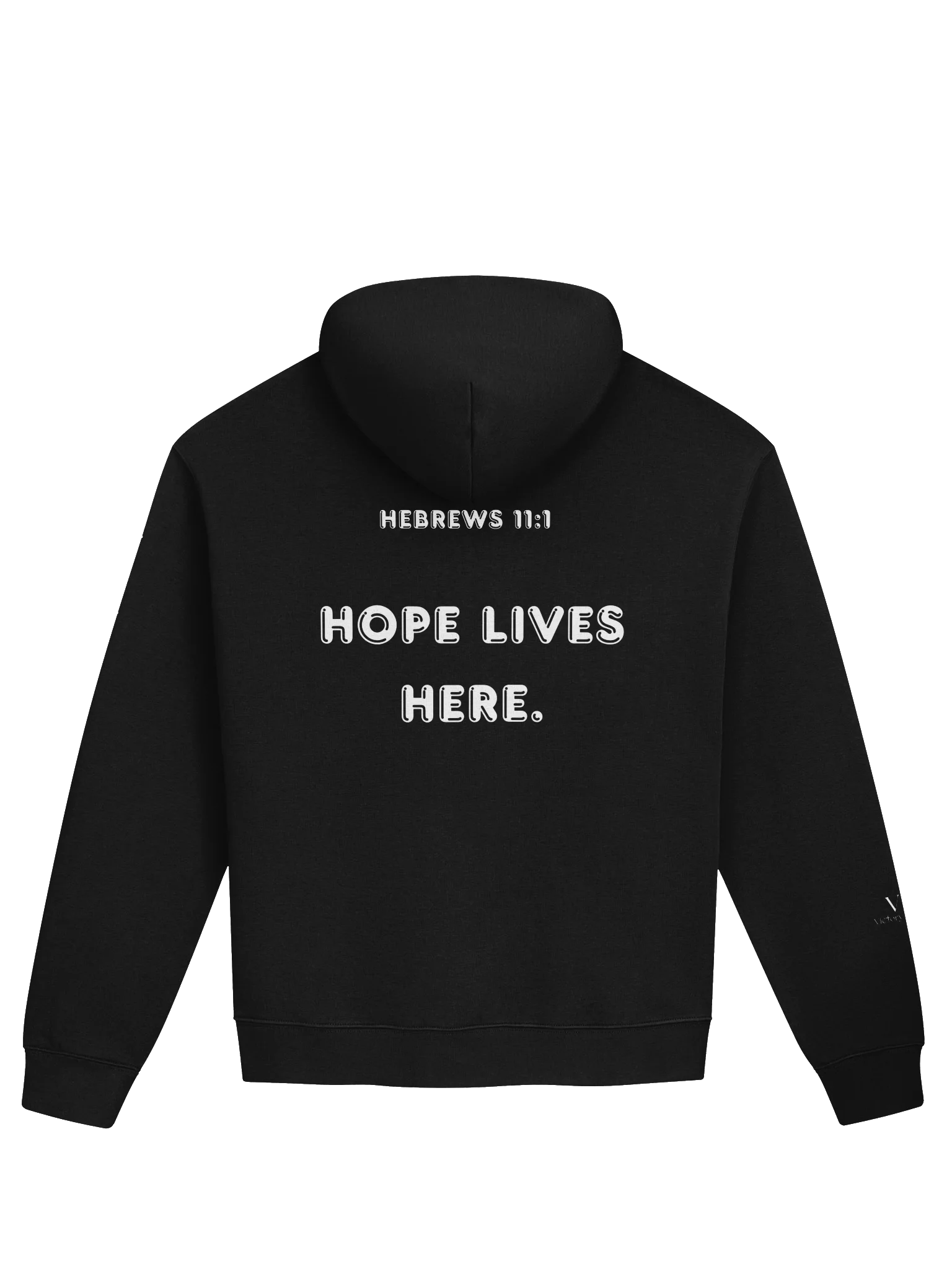 VIP Breast Cancer Awareness "Hope Lives Here" Signature Unisex Hoodie product image (2)