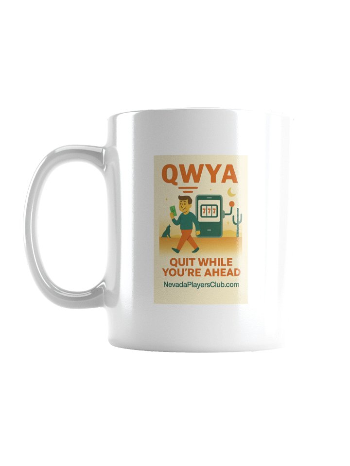 White Quit While You're Ahead Mug - Alt Version 2 product image (1)