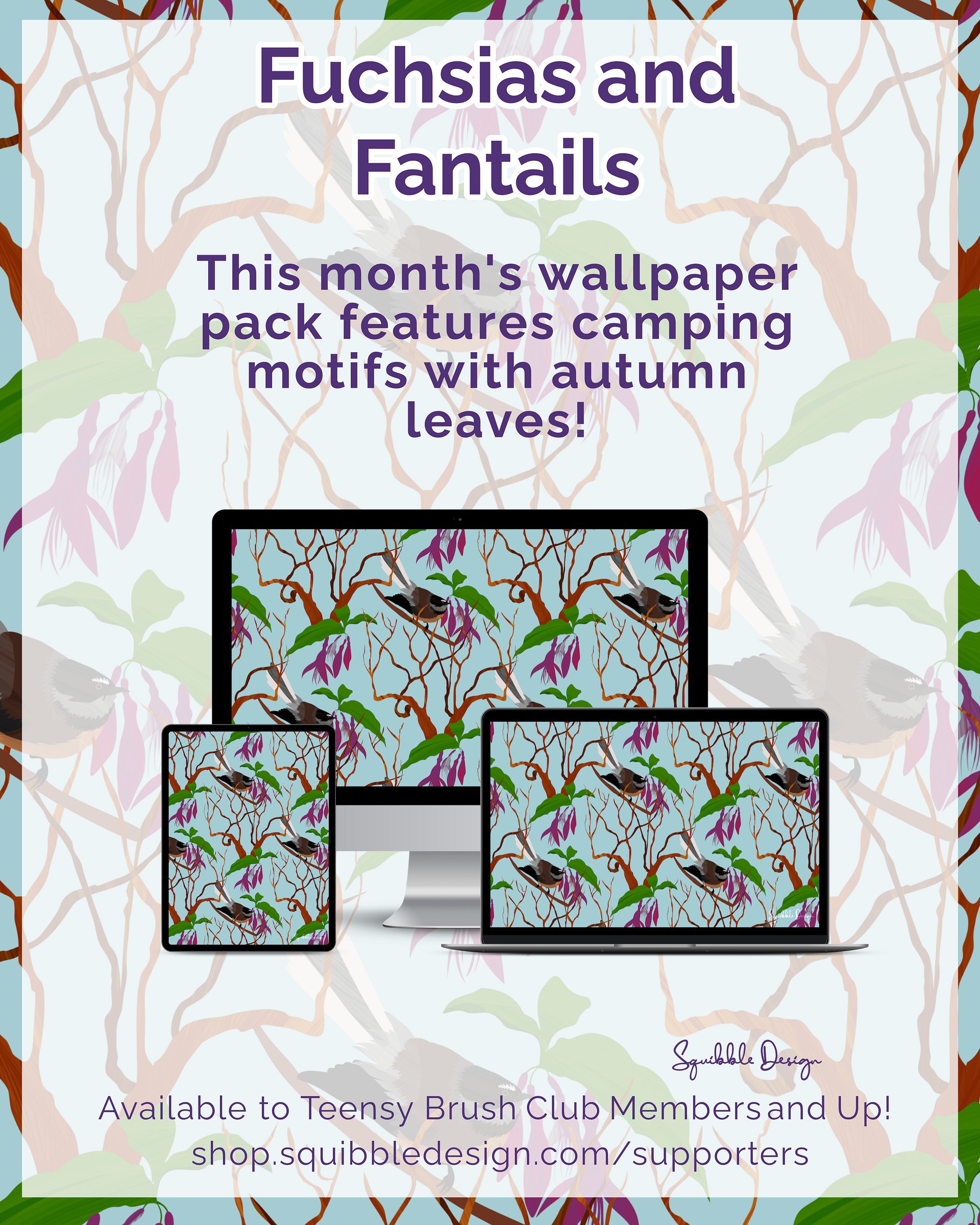 Wallpaper Pack for Supporters August 2025 product image (2)