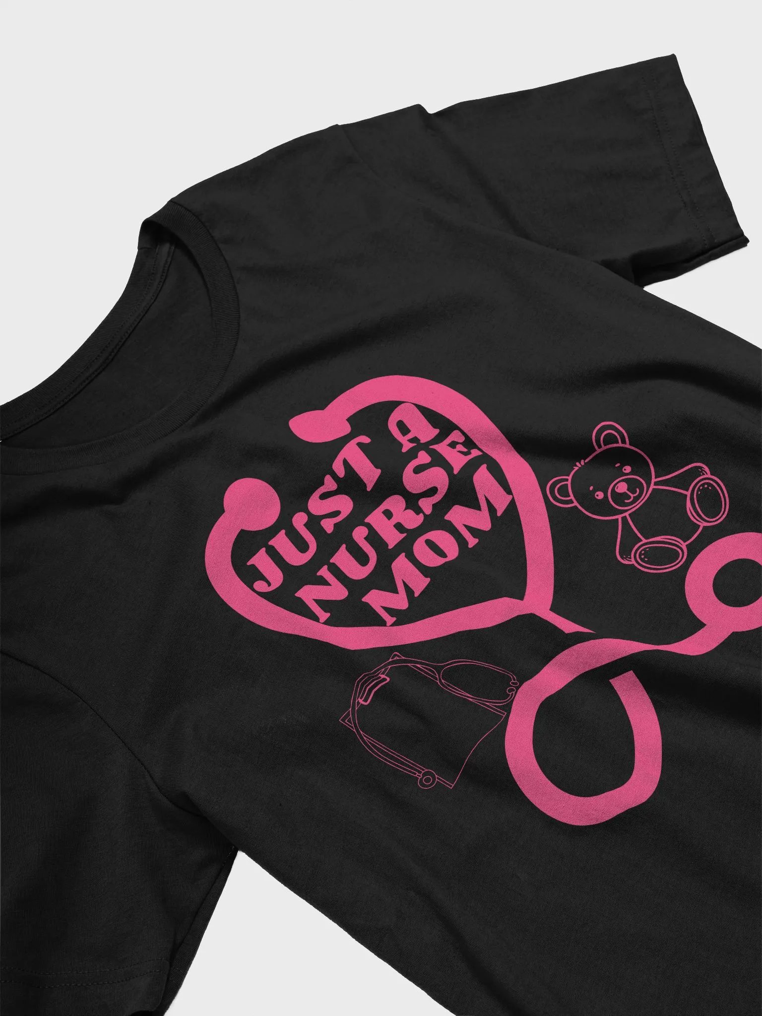Nurse Mom Stethoscope T-shirt product image (23)