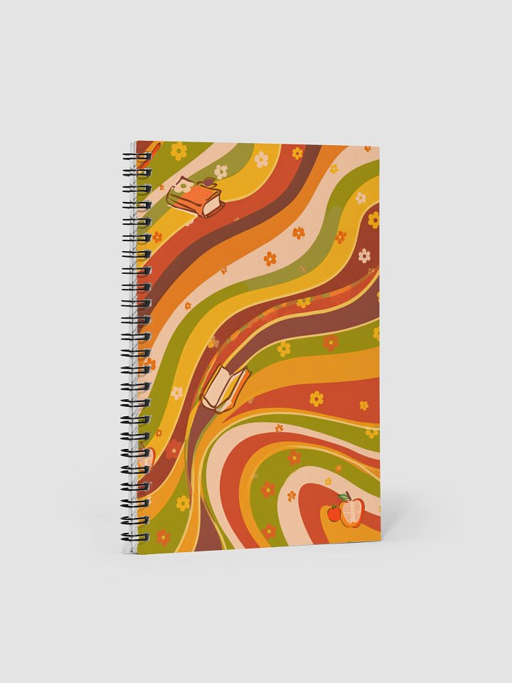 Retro Vibes Spiral Notebook product image (1)