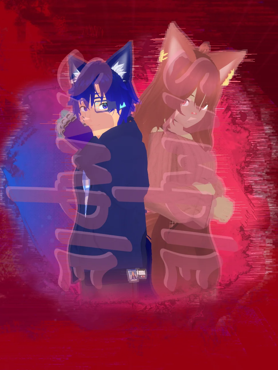 Rebellious Takeover - Deren & Phenn Anniversary Wallpaper(s) product image (1)