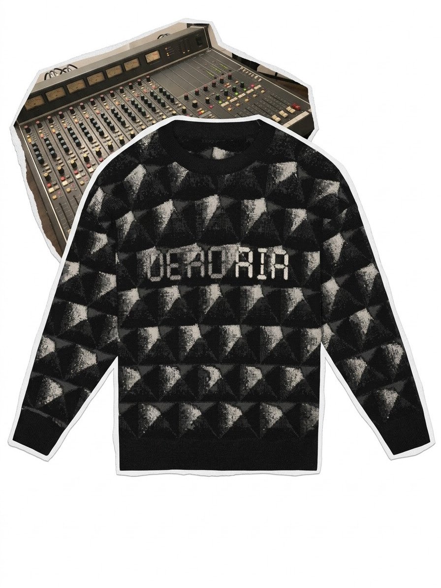 DEAD AIR | Jacquard Knit Crewneck | Indie Streetwear product image (1)