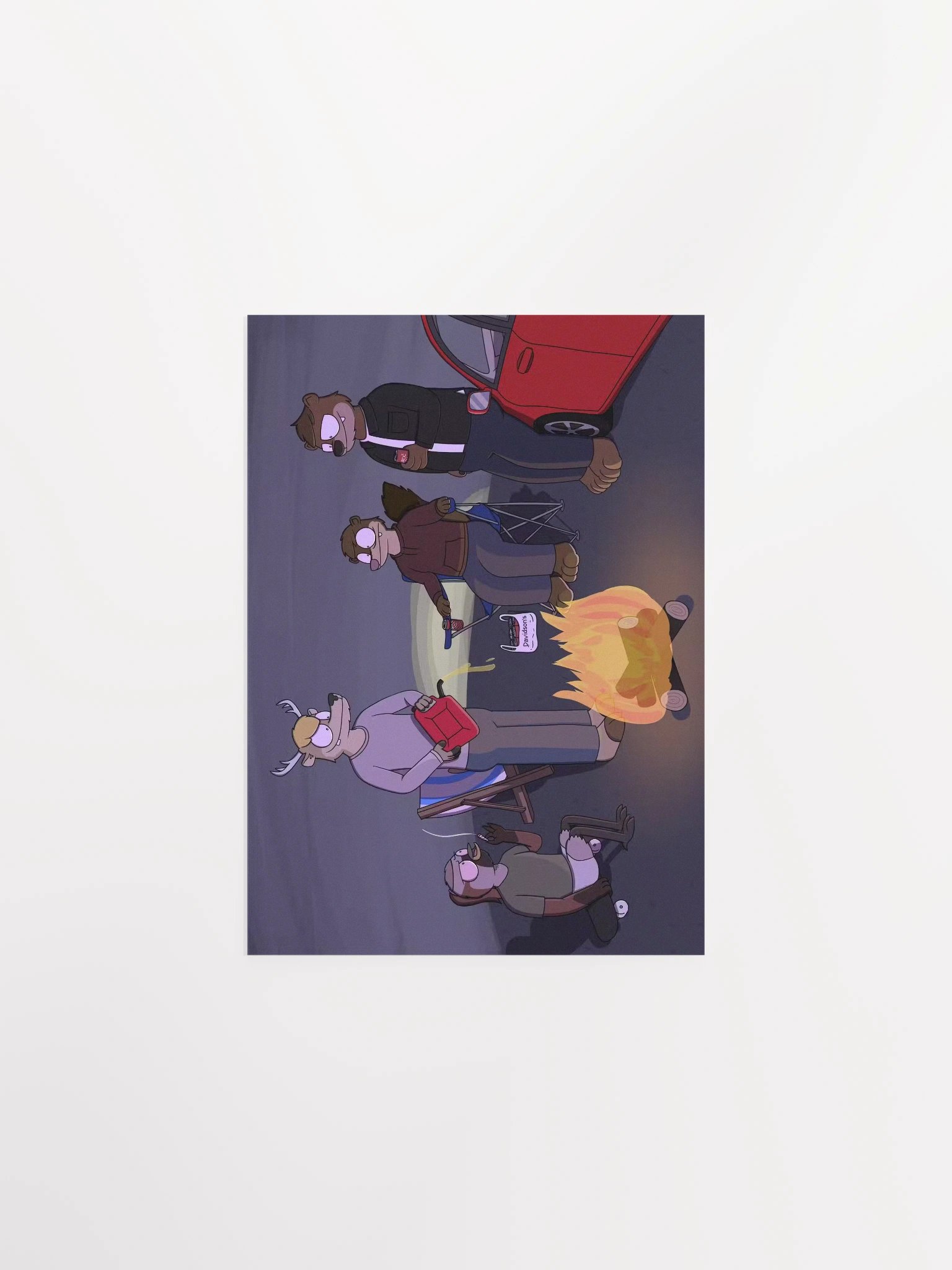 Fired Up Print product image (1)